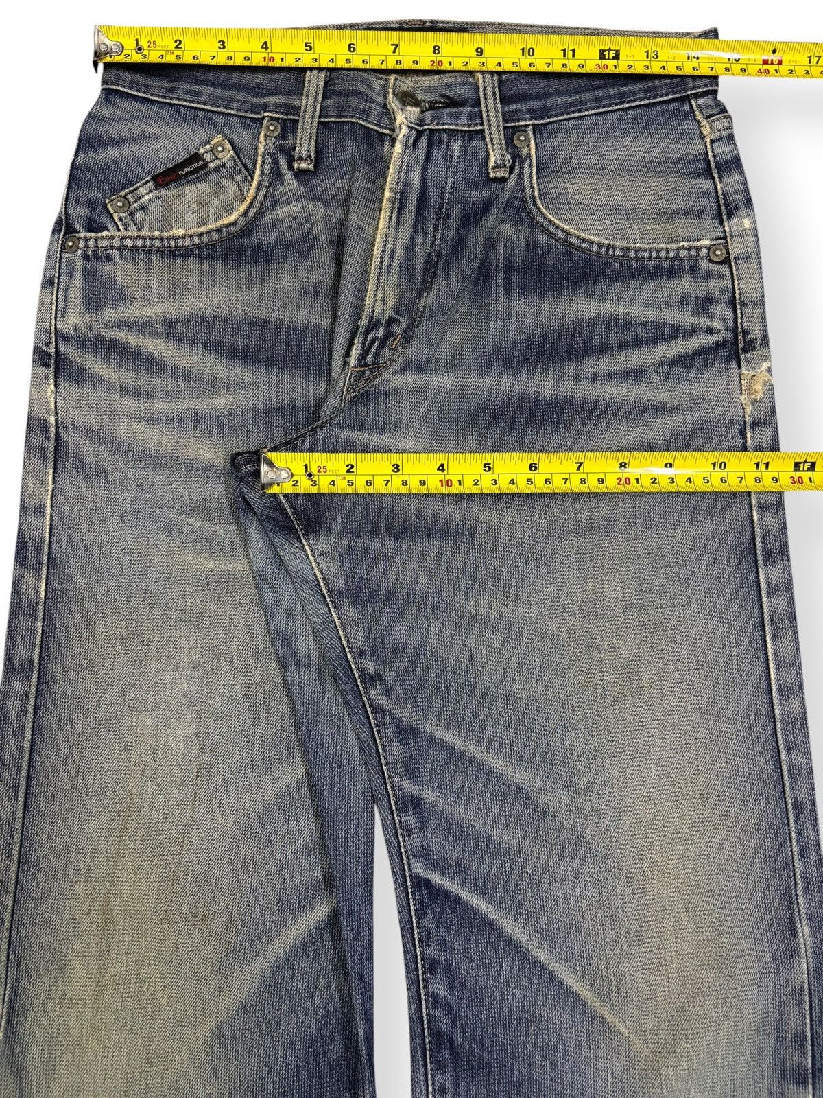 Edwin Edwin EZ-503 E Function Whiskers Rusty Wash Loose Fit Jeans Size US 29 - 16 Thumbnail