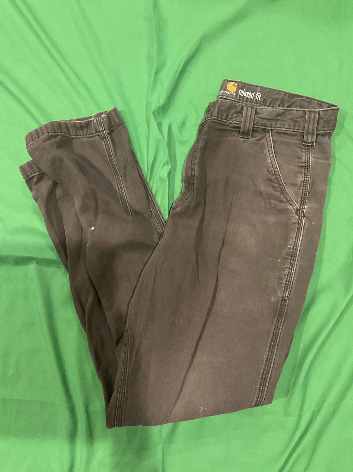 Carhartt × Vintage Vintage Carhartt Grey cargo pants Size US 34 / EU 50 - 1 Thumbnail