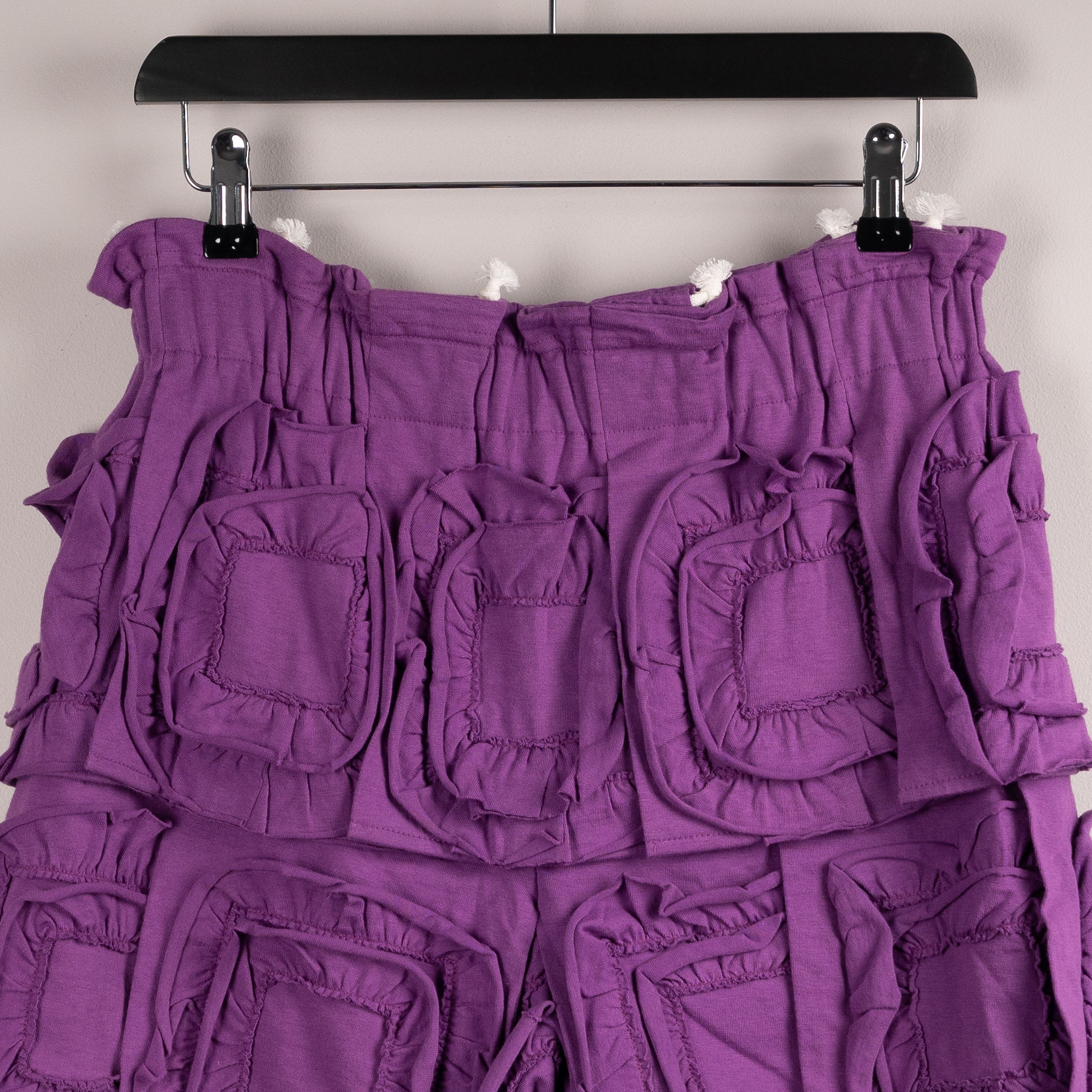 Comme des Garcons Comme Des Garçons SS08 Layered Shorts Purple Size 28" / US 6 / IT 42 - 4 Thumbnail
