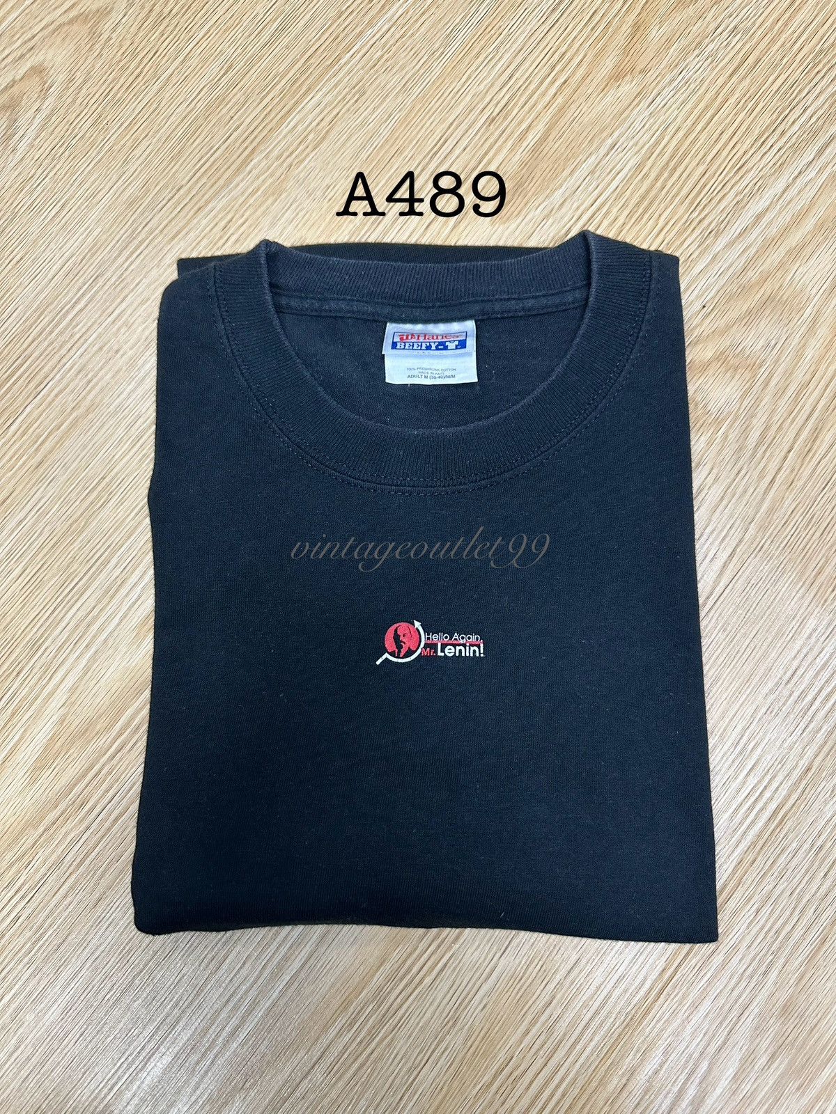 Vintage Military Vladimir Lenin Soviet Union Vintage Tshirt A489 Size US M / EU 48-50 / 2 - 11 Thumbnail