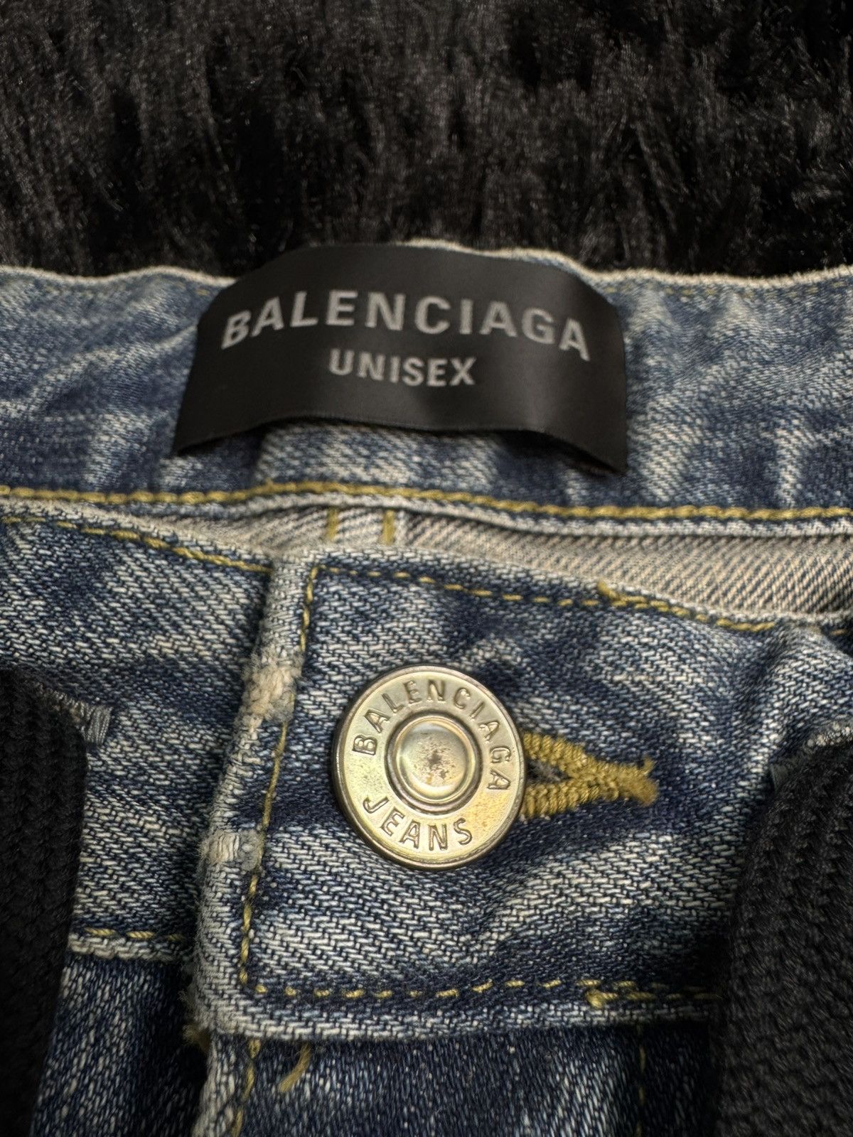 Balenciaga Balenciaga Baggy Destroyed Denim Size US 28 / EU 44 - 5 Thumbnail
