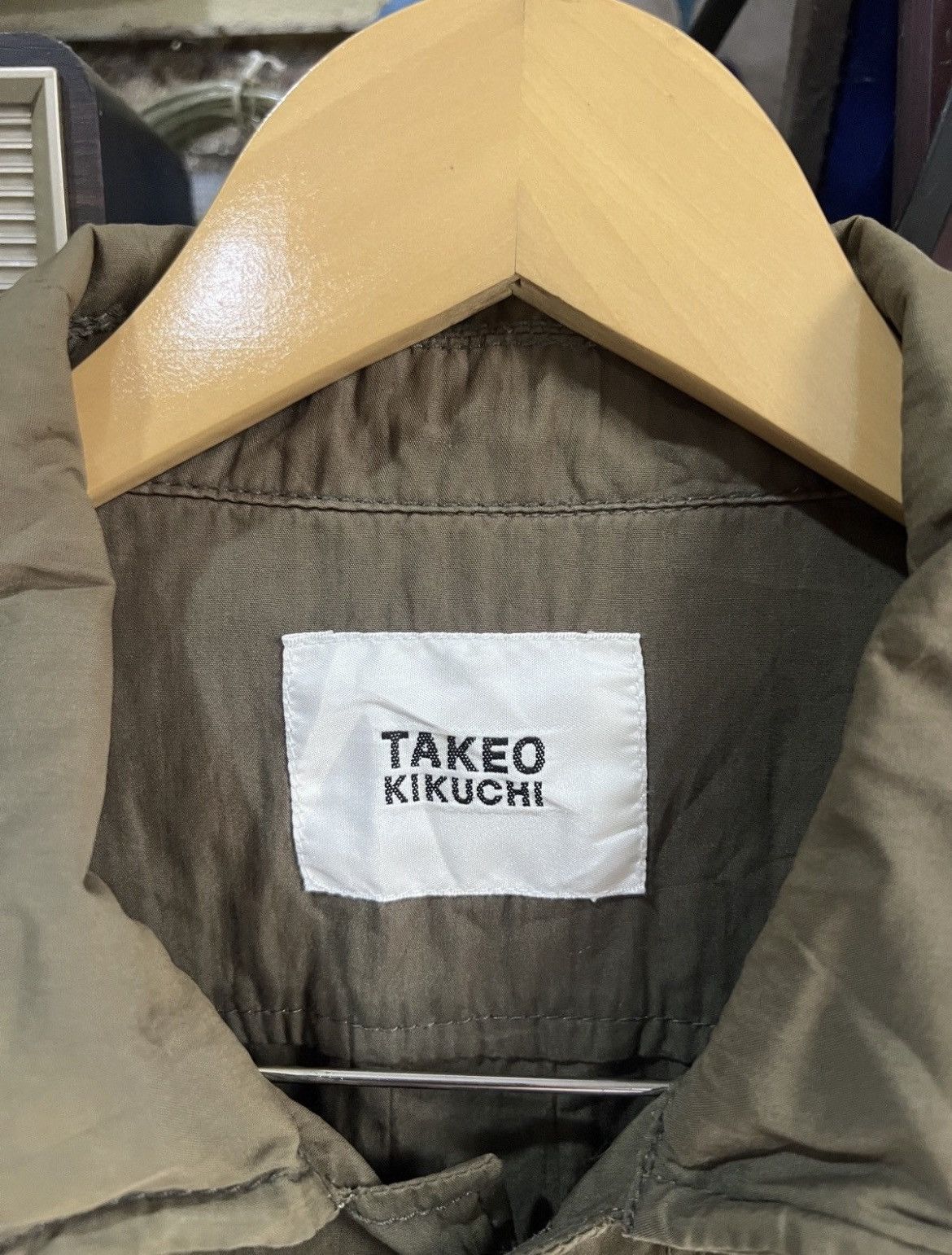 Takeo Kikuchi 🔥Takeo Kikuchi Button Up Overshirt Size US M / EU 48-50 / 2 - 10 Thumbnail