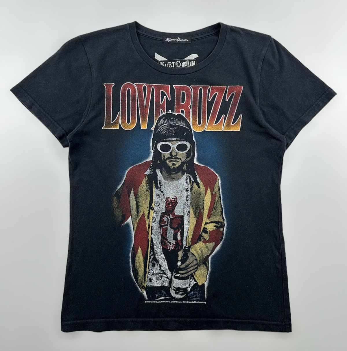 image of Hysteric Glamour x Kurt Cobain Woman Shirt in Black, Women's (Size XS)