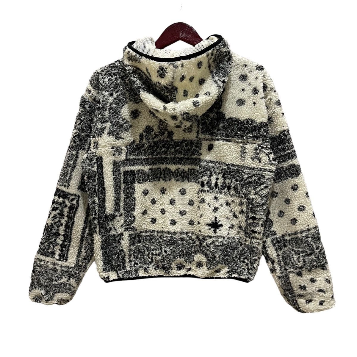 DC DCSHOECOUSA Skateboard Aztec Design Shearling Hoodie Jacket Size US S / EU 44-46 / 1 - 8 Thumbnail