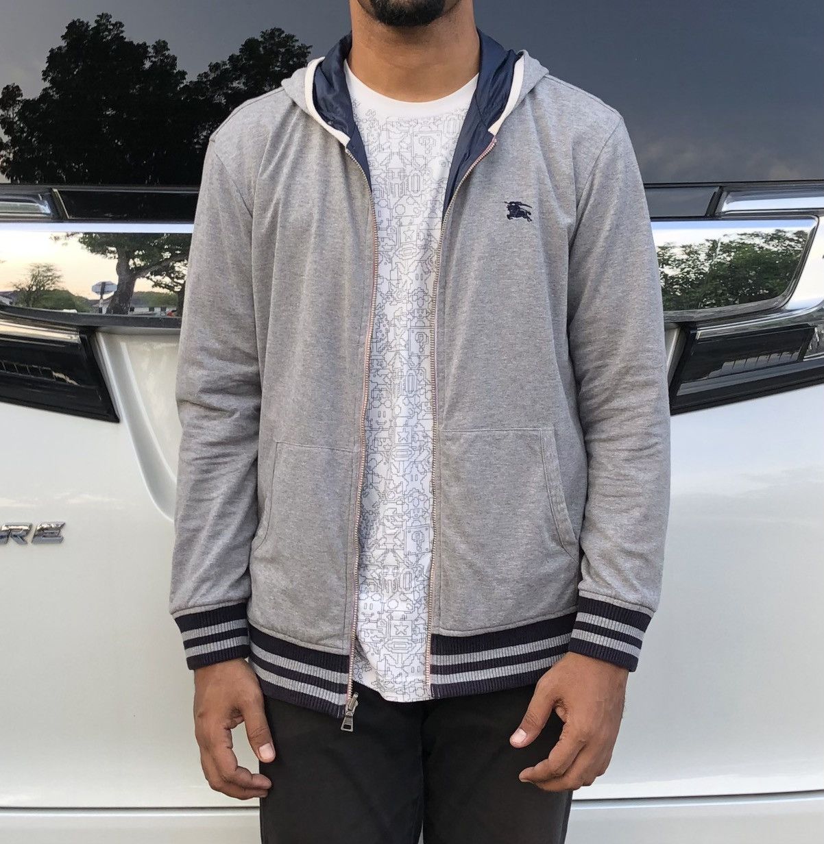Burberry Burberry Black Label Reversible Jacket With Hoodie Size US M / EU 48-50 / 2 - 4 Thumbnail