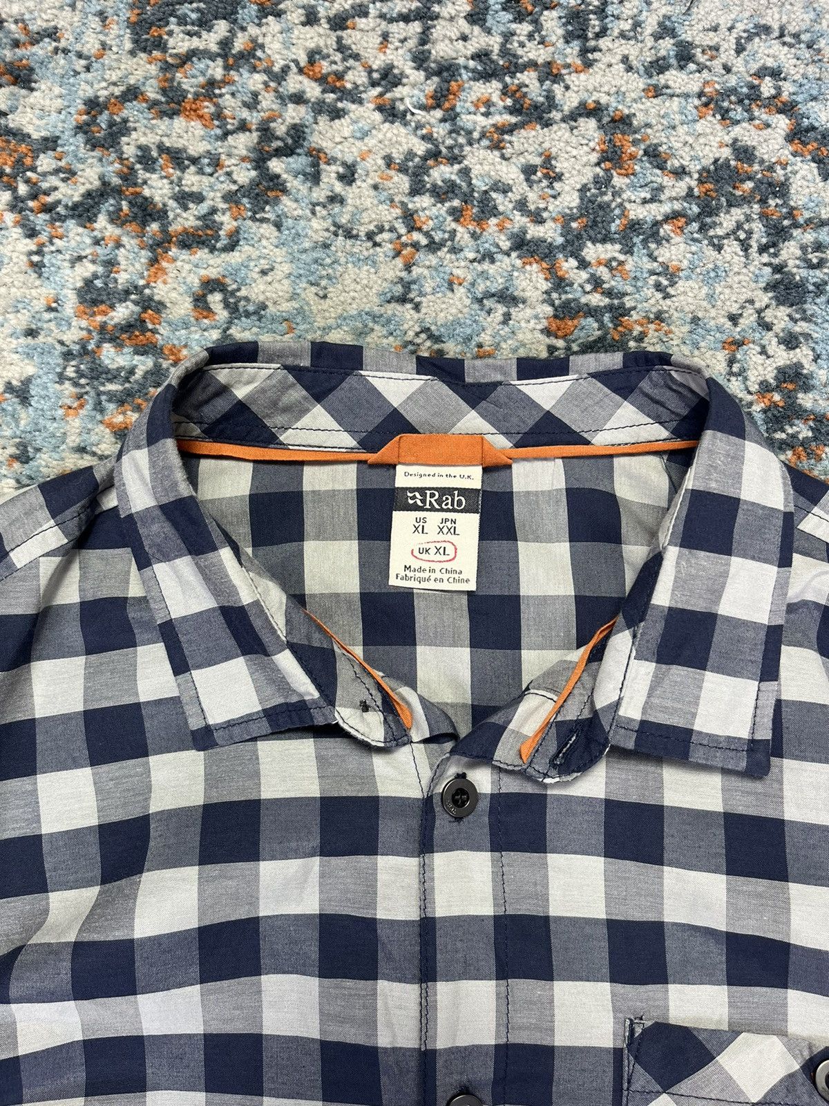 Rab × Vintage Vintage y2k Rab checked plaid thin summer shirt Size US XL / EU 56 / 4 - 5 Thumbnail