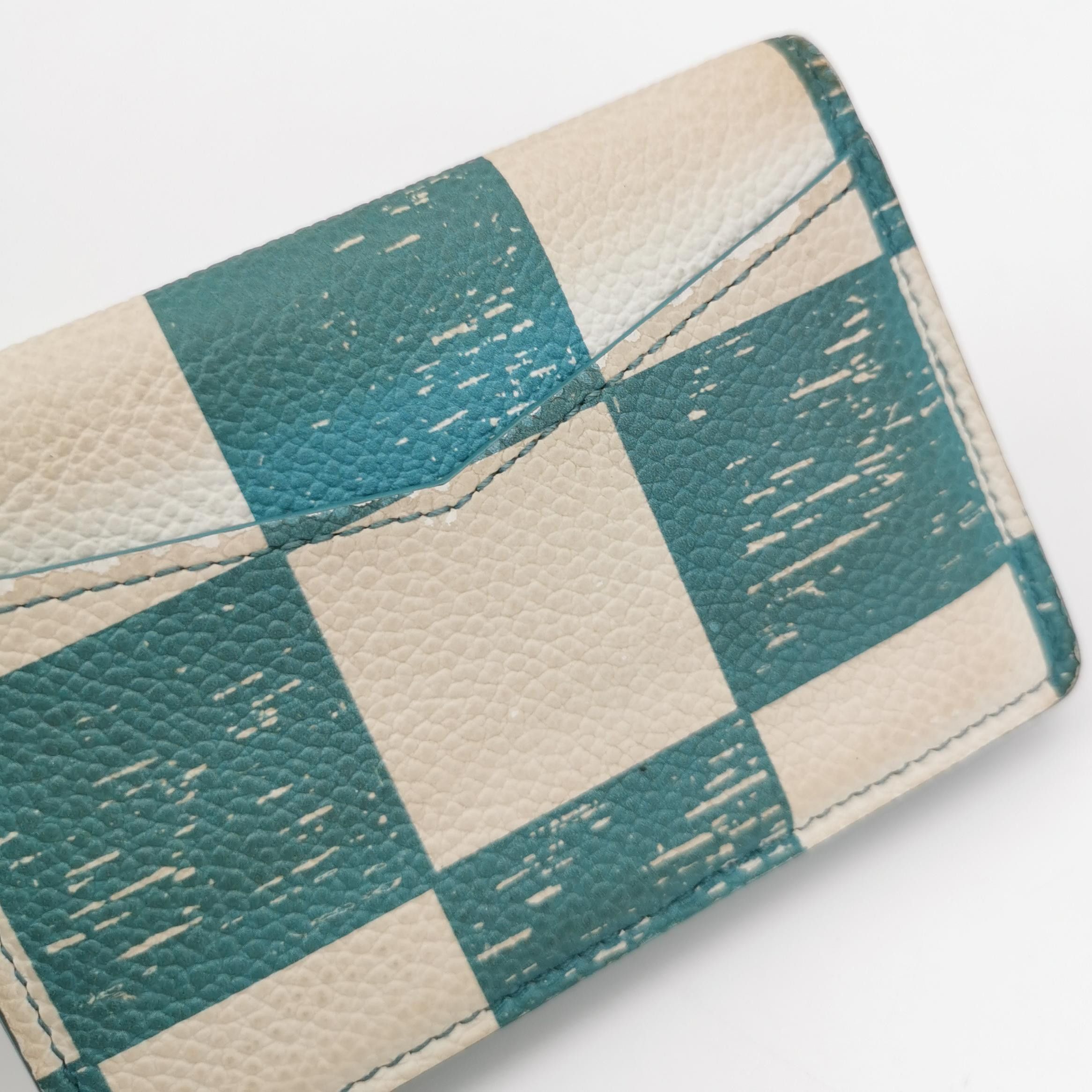 Louis Vuitton Louis Vuitton (LV) Cowhide Checkerboard Card Holder Chip Mo Size ONE SIZE - 5 Thumbnail