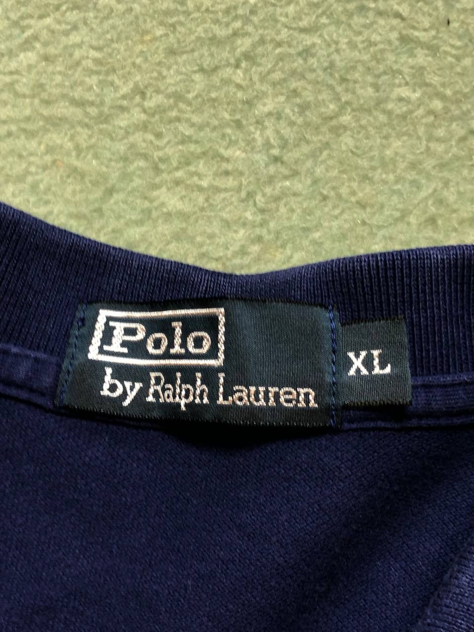 Polo Ralph Lauren Y2K T-shirt Vintage Polo Ralph Lauren blue logo size XL Size US XL / EU 56 / 4 - 2 Thumbnail