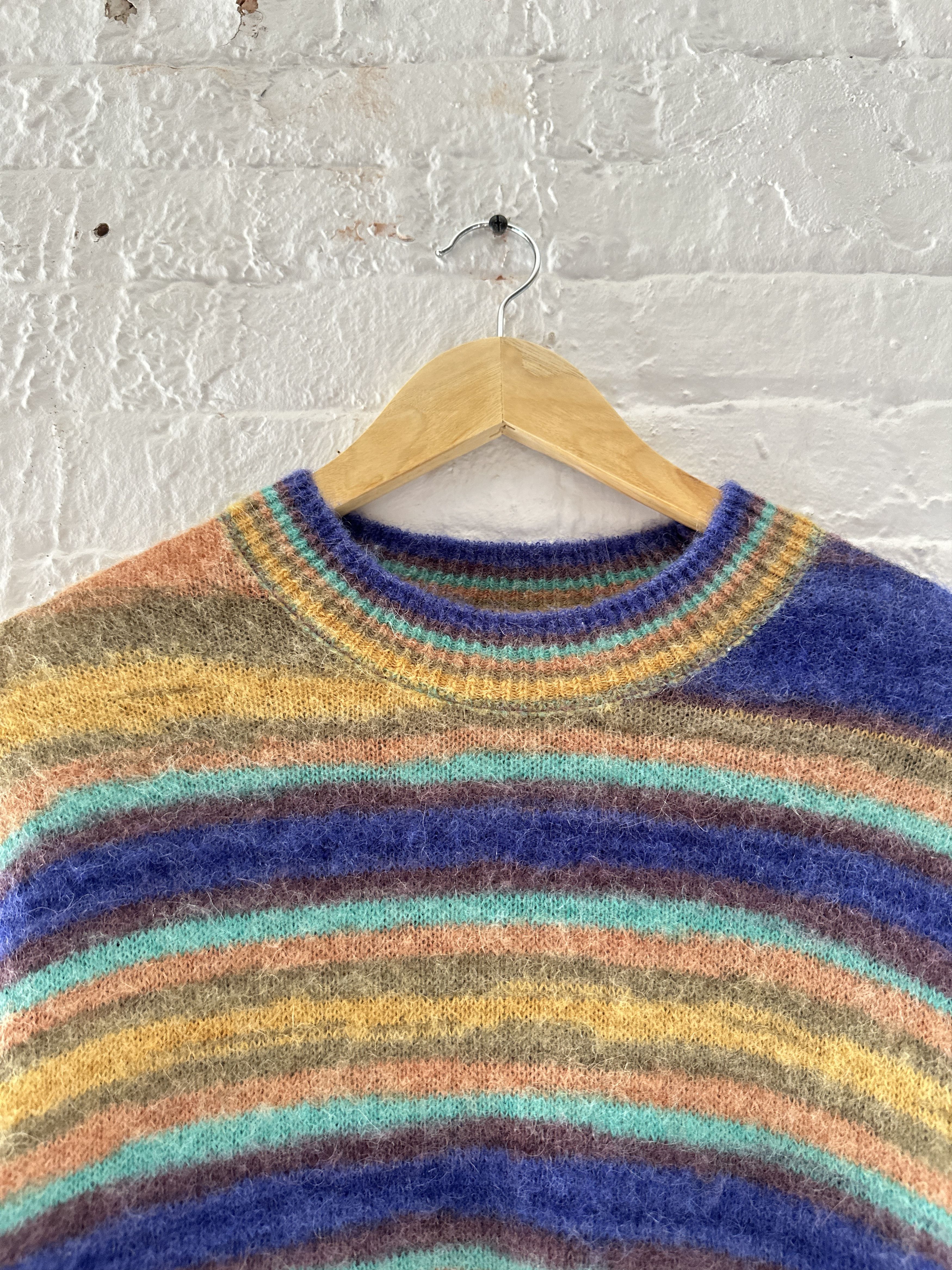 Acne Studios Acne Studios Striped Alpaca/Mohair Sweater Size US M / EU 48-50 / 2 - 2 Thumbnail