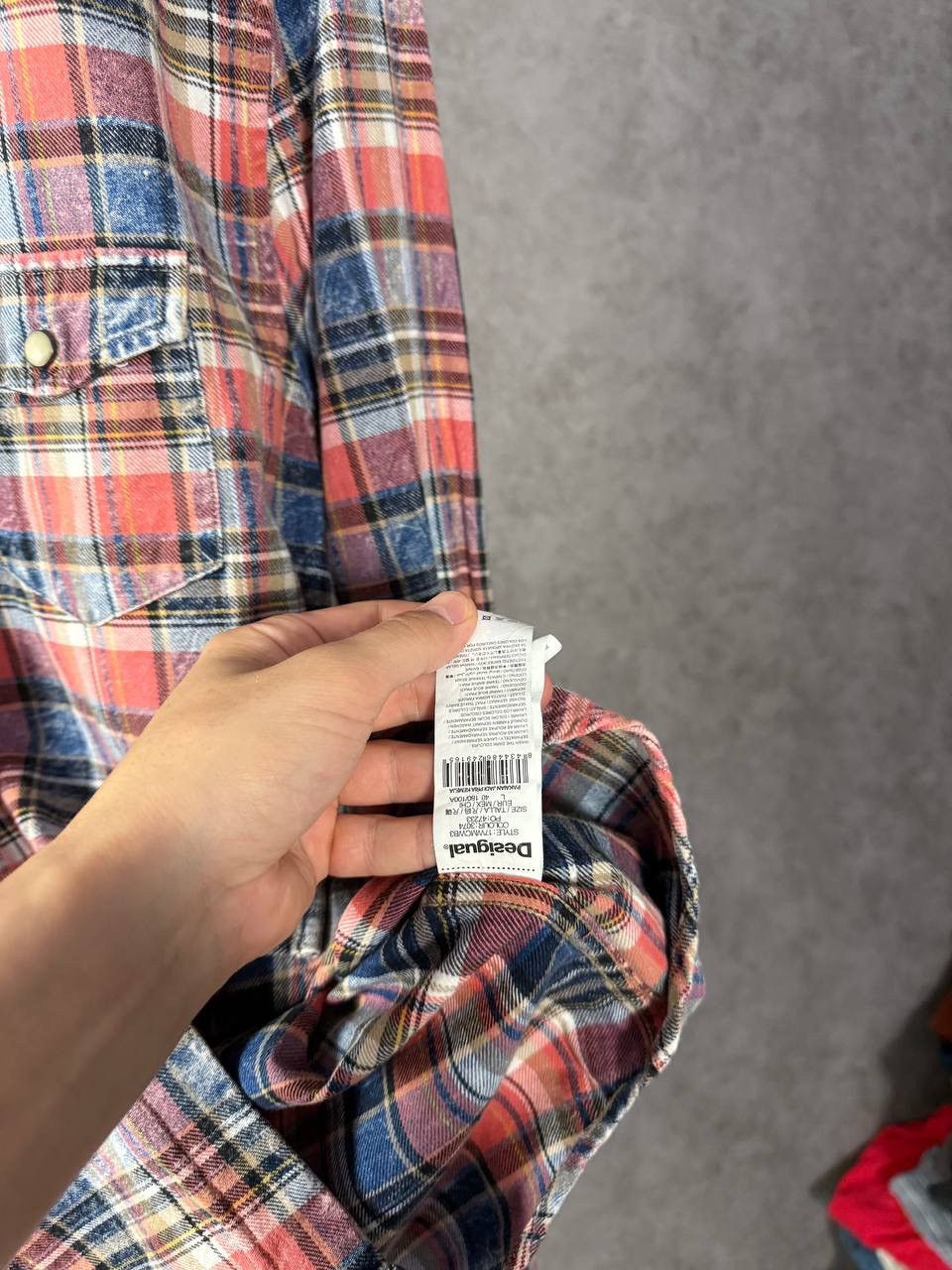 Desigual Desigual designer checkered shirt Size US L / EU 52-54 / 3 - 4 Thumbnail