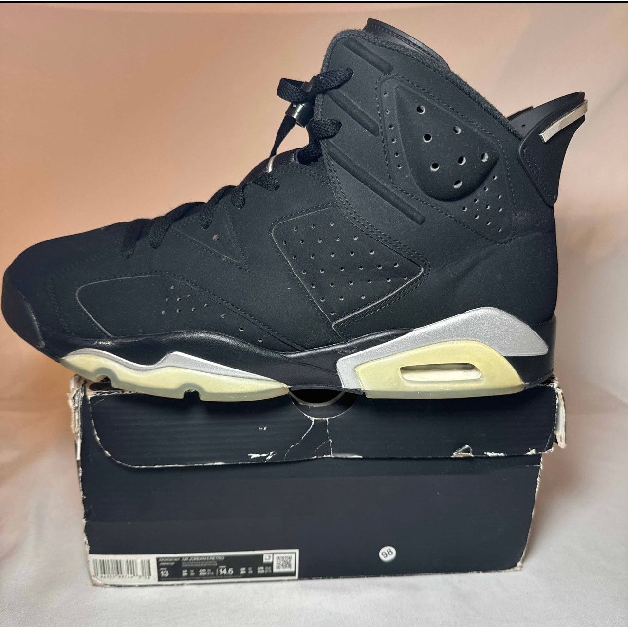 Jordan Brand × Nike Size 13 - Nike Air Jordan 6 Retro Chrome Men's Shoes Size US 13 / EU 46 - 8 Thumbnail
