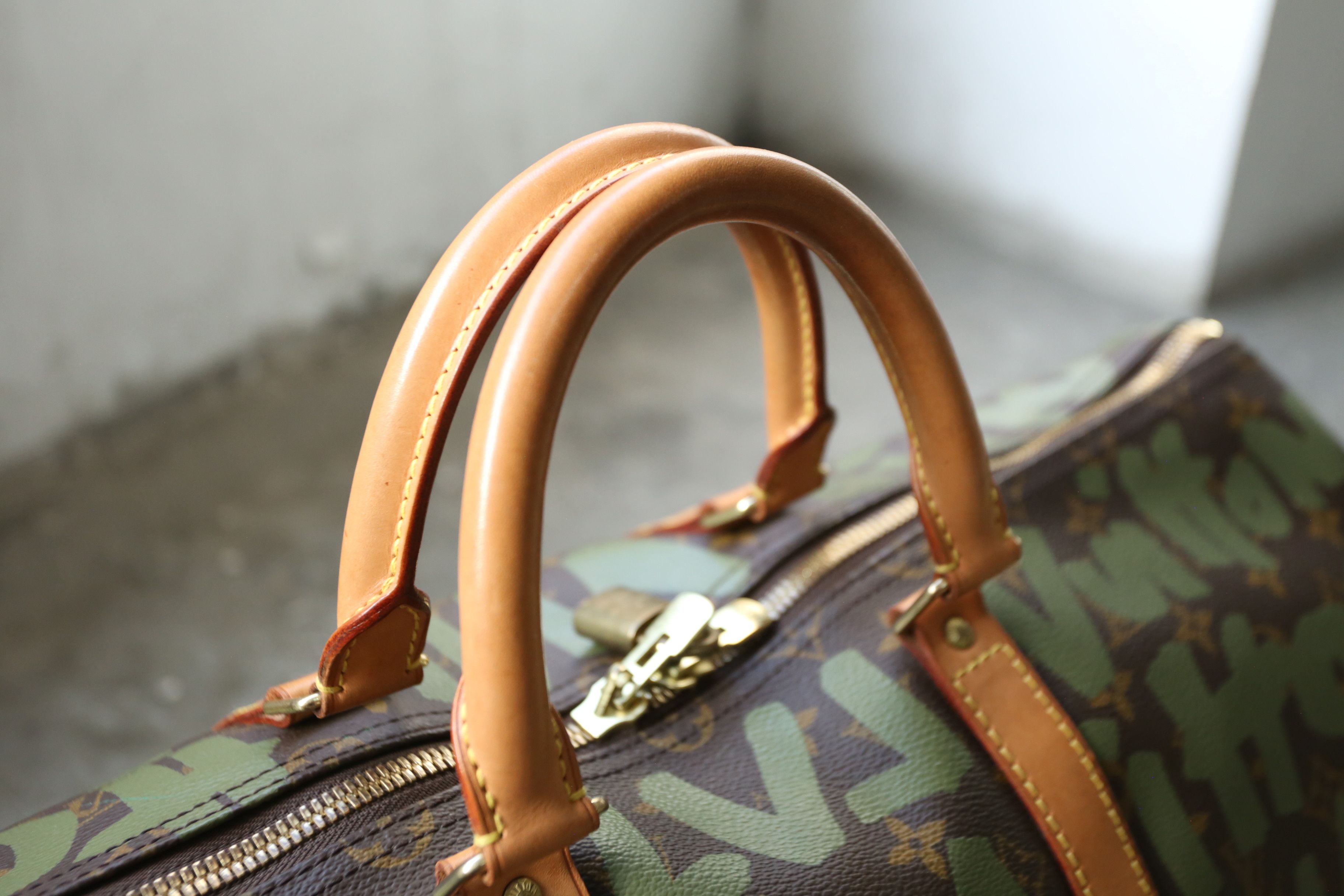 Louis Vuitton × Stephen Sprouse LV - Stephen Sprouse - MJ - S/S 01 - Graffiti Keepall 50 Size ONE SIZE - 8 Thumbnail