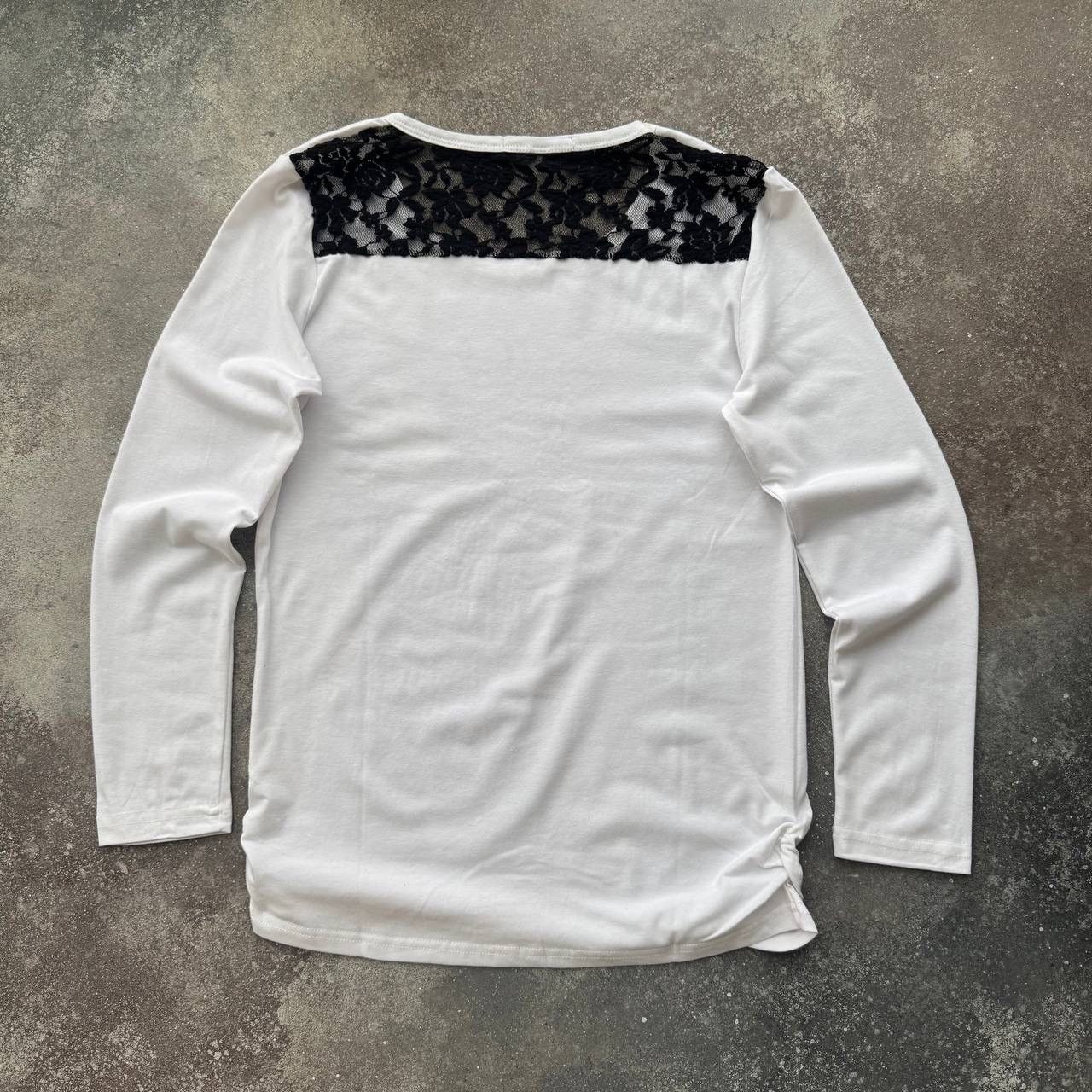 Japanese Brand Sexy Girl Printed Y2K Amazing Long Sleeve Top Size M / US 6-8 / IT 42-44 - 8 Thumbnail