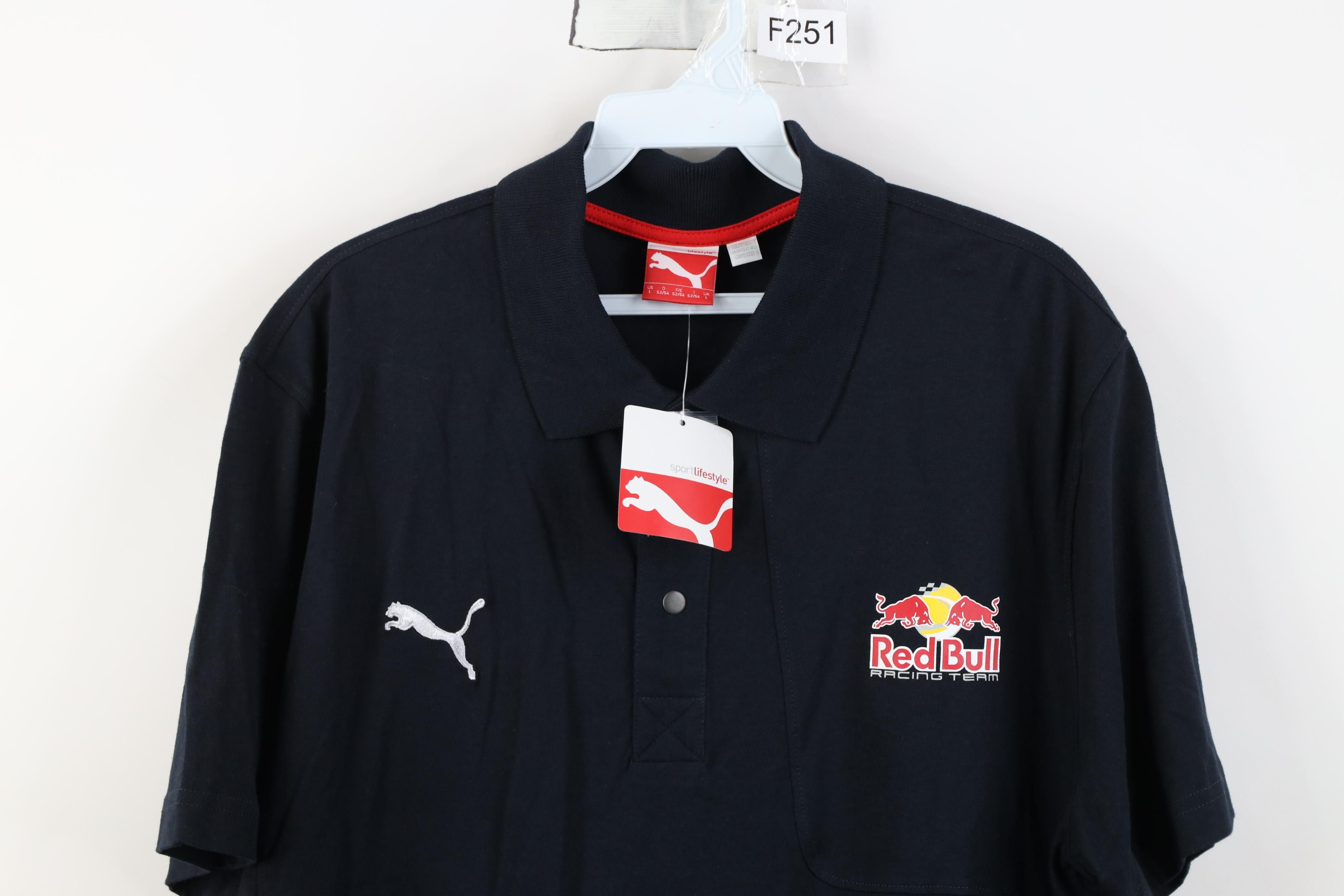 Puma New Puma x F1 Formula 1 Racing Red Bull Team Polo Shirt Size US L / EU 52-54 / 3 - 2 Thumbnail