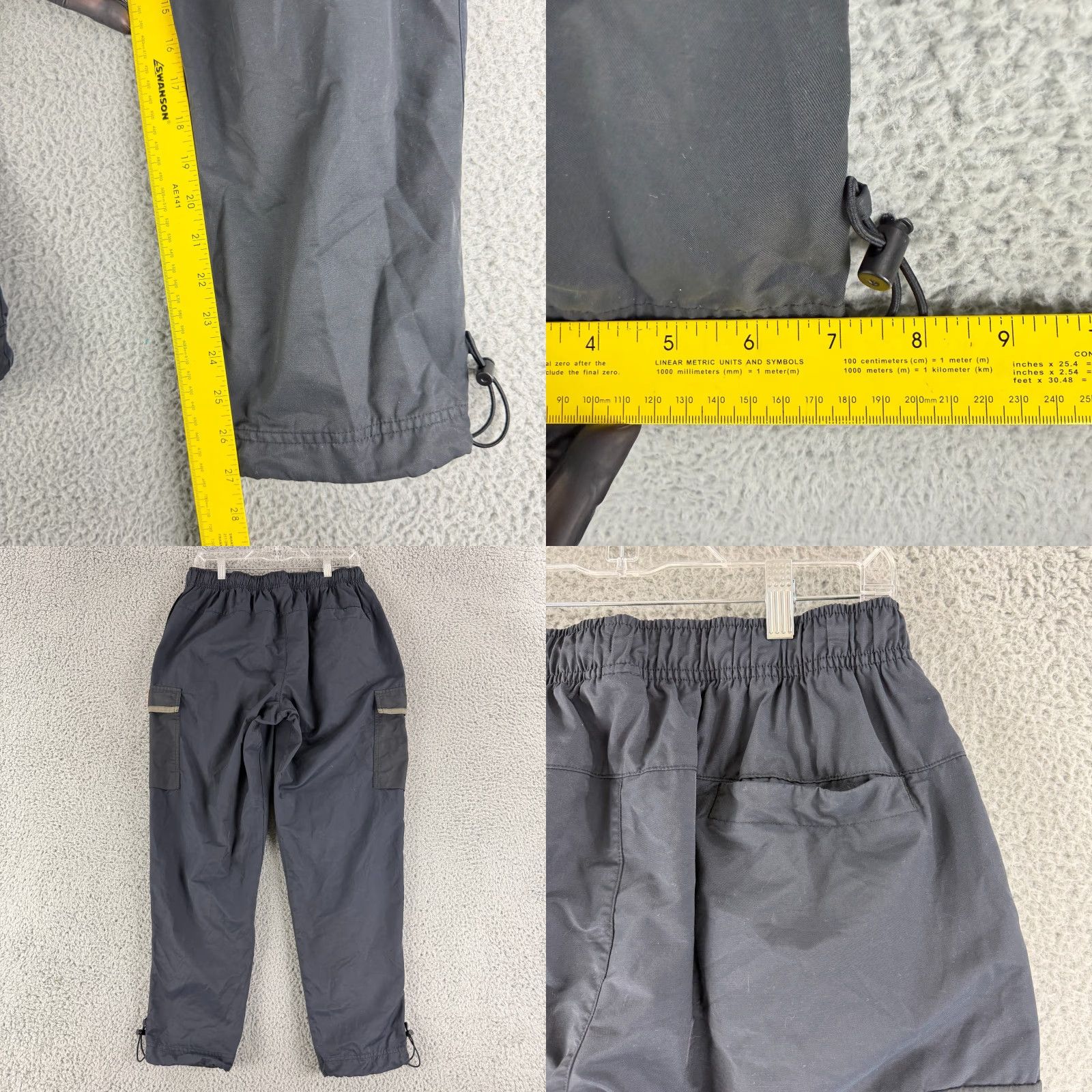 Nike Nike Sportwear Woven Pants Mens L Black Crago Pocket Drawstring Jogger Athletic Pockets Team Nike Mens Clothing Size US 33 - 8 Thumbnail