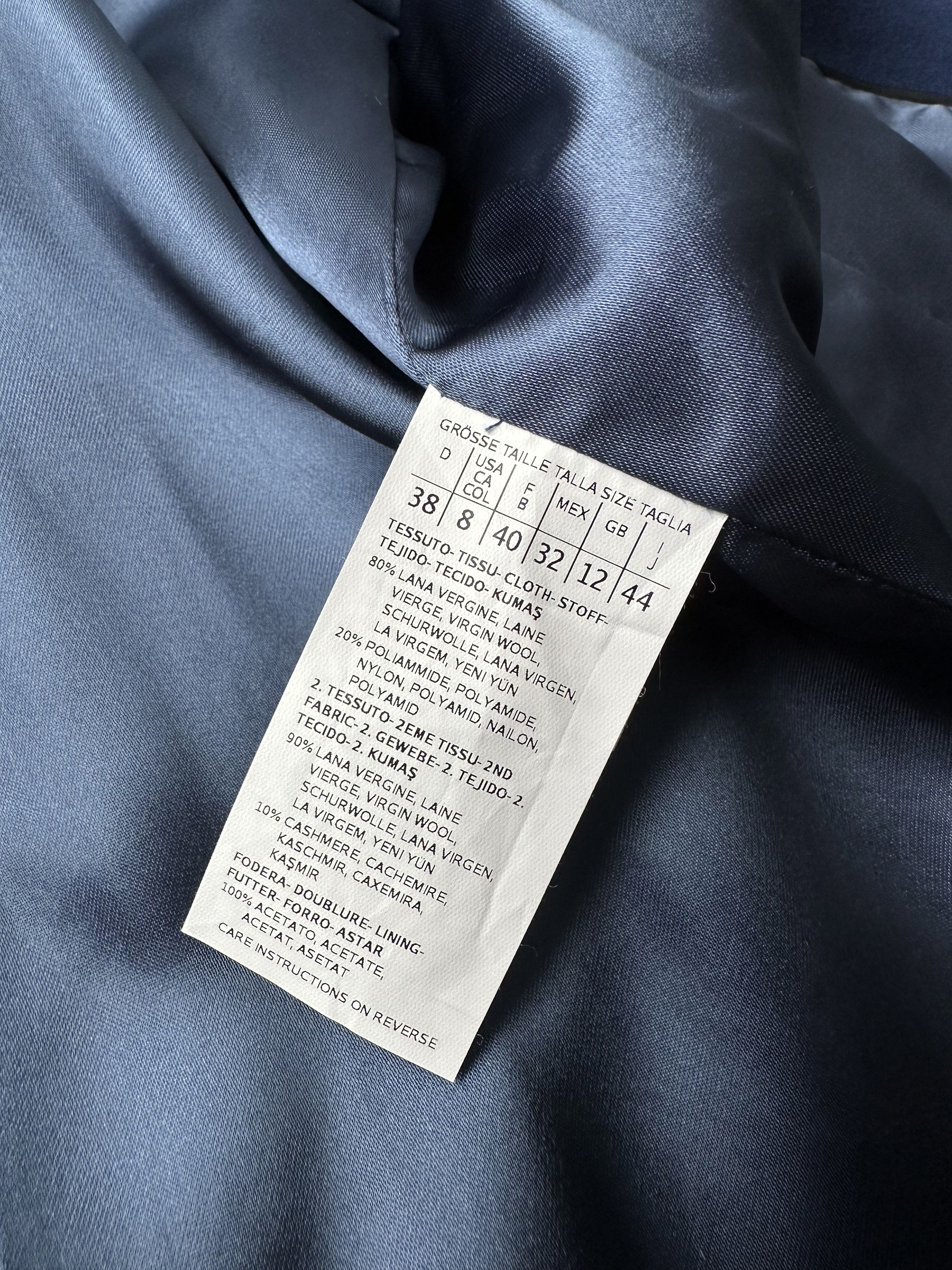 Marella Marella ultramarine wmn's cashmere coat Size M / US 6-8 / IT 42-44 - 6 Thumbnail