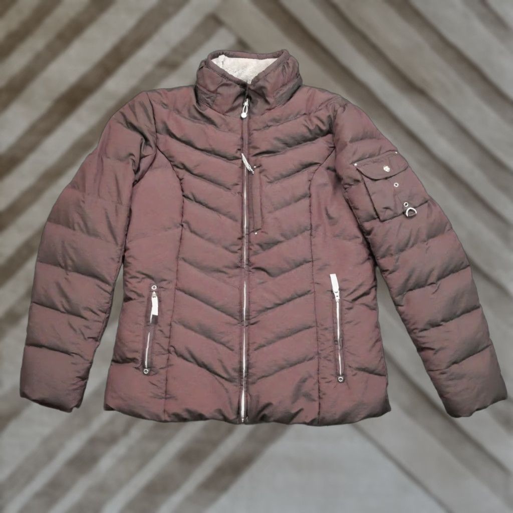 Eddie Bauer VINTAGE Eddie Bauer Jacket Womens L Purple Down Puffer 650 Fill Size L / US 10 / IT 46 - 1 Thumbnail