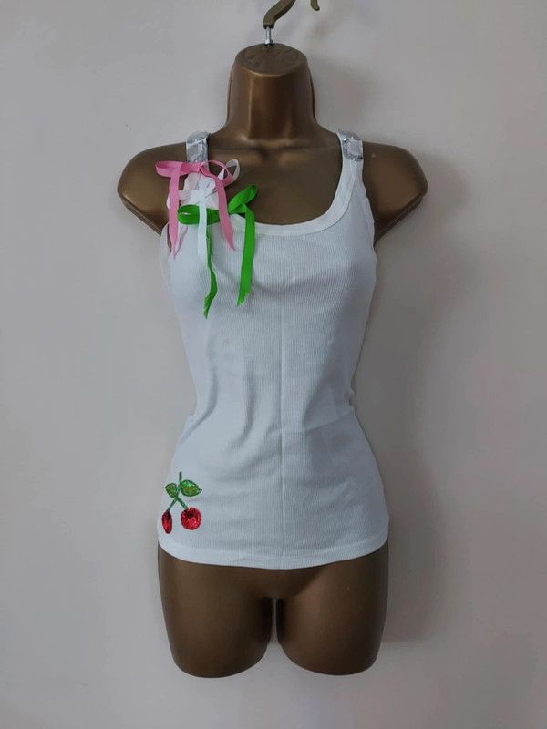 Vintage Vintage cami top Size M / US 6-8 / IT 42-44 - 4 Thumbnail