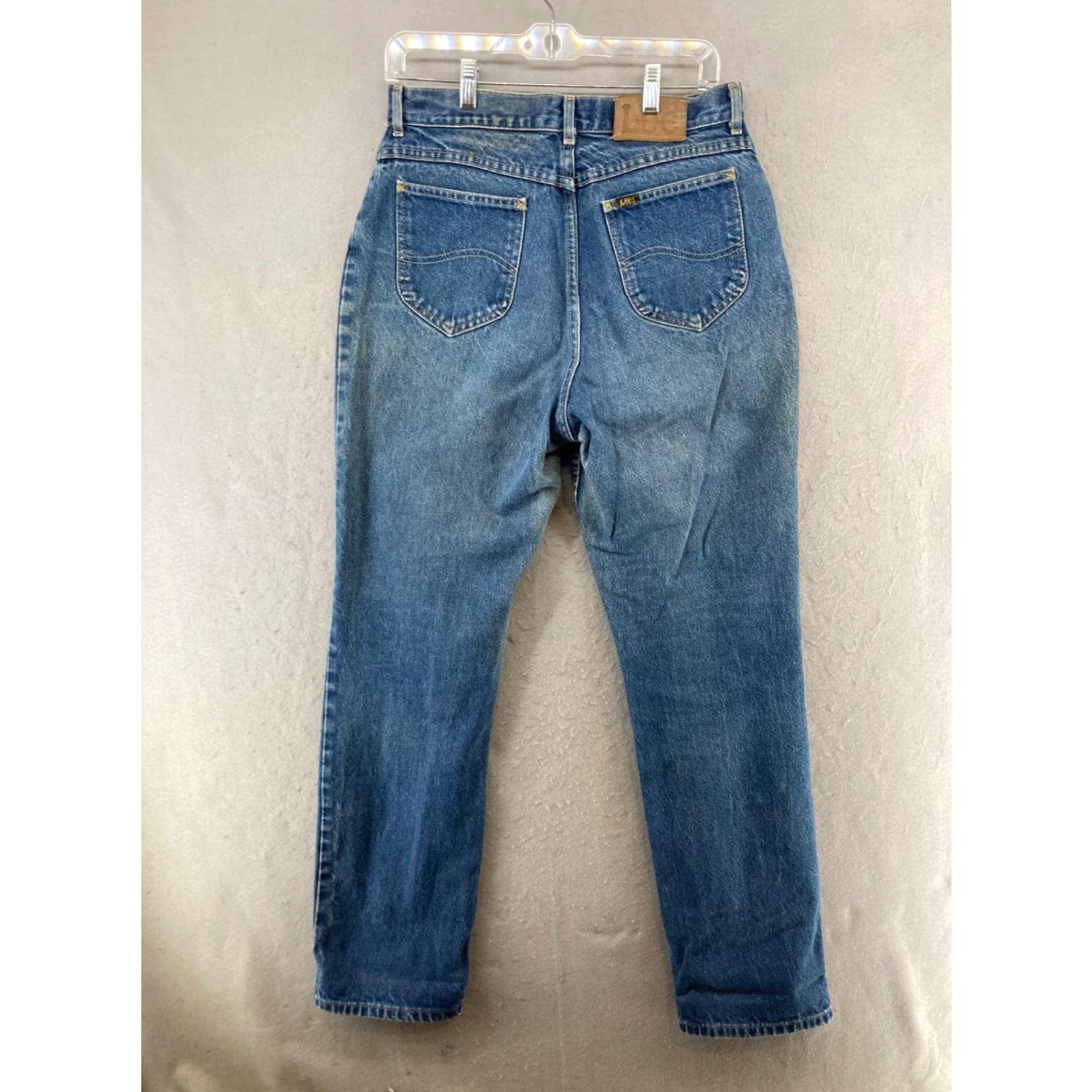 Lee VINTAGE Lee Womens Mom Jeans 14M Relaxed USA MADE Denim 5-Pocket Blue 31in Inseam Mens? Size 36" / US 14 / IT 50 - 7 Thumbnail