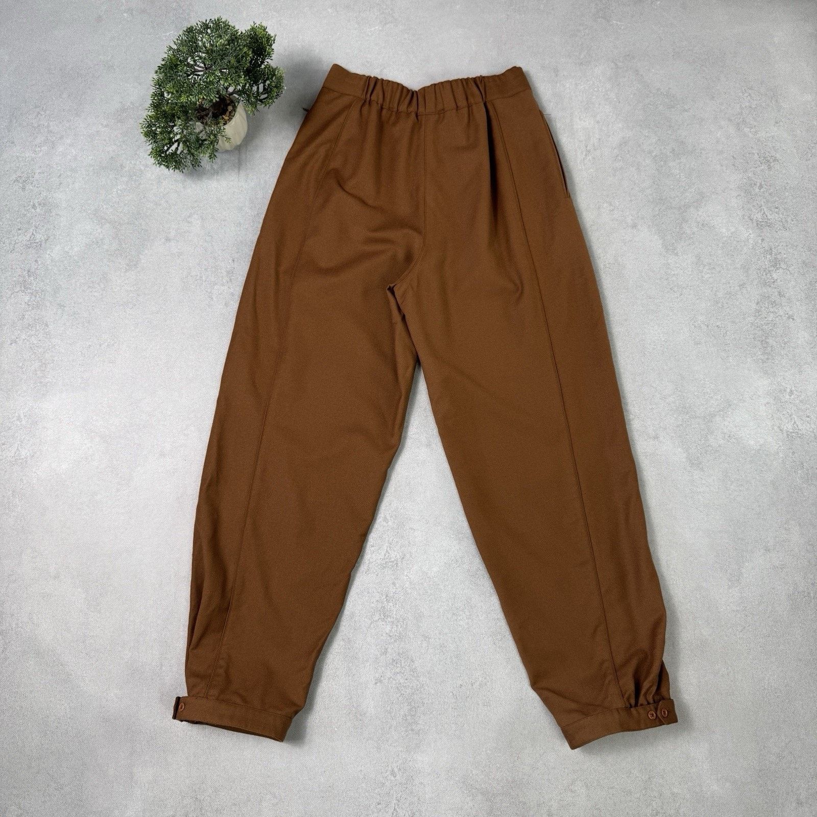 Christian Dior Monsieur Vintage Christian Dior Women Trousers Size 46 Brown Wool Size 32" / US 10 / IT 46 - 13 Thumbnail