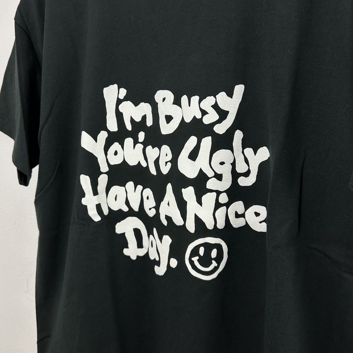 Vintage Vintage Have A Nice Day Smiley Face T Shirt 1990s XL Size US XL / EU 56 / 4 - 1 Thumbnail