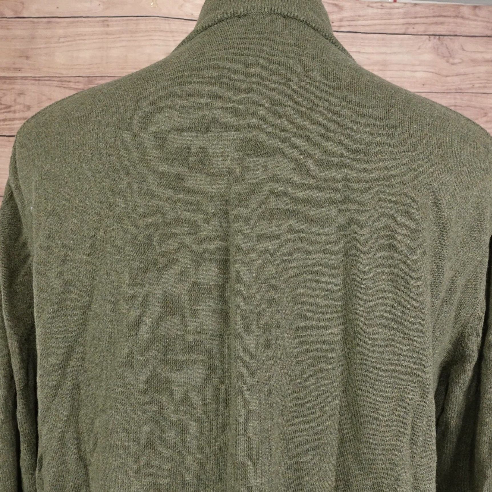 Jos. A. Bank VINTAGE Jos. A. Bank Sweater Mens 2XL Green 1/4 Zip Pima Cotton Mock Neck Signature Collection Mens Size US XXL / EU 58 / 5 - 5 Thumbnail