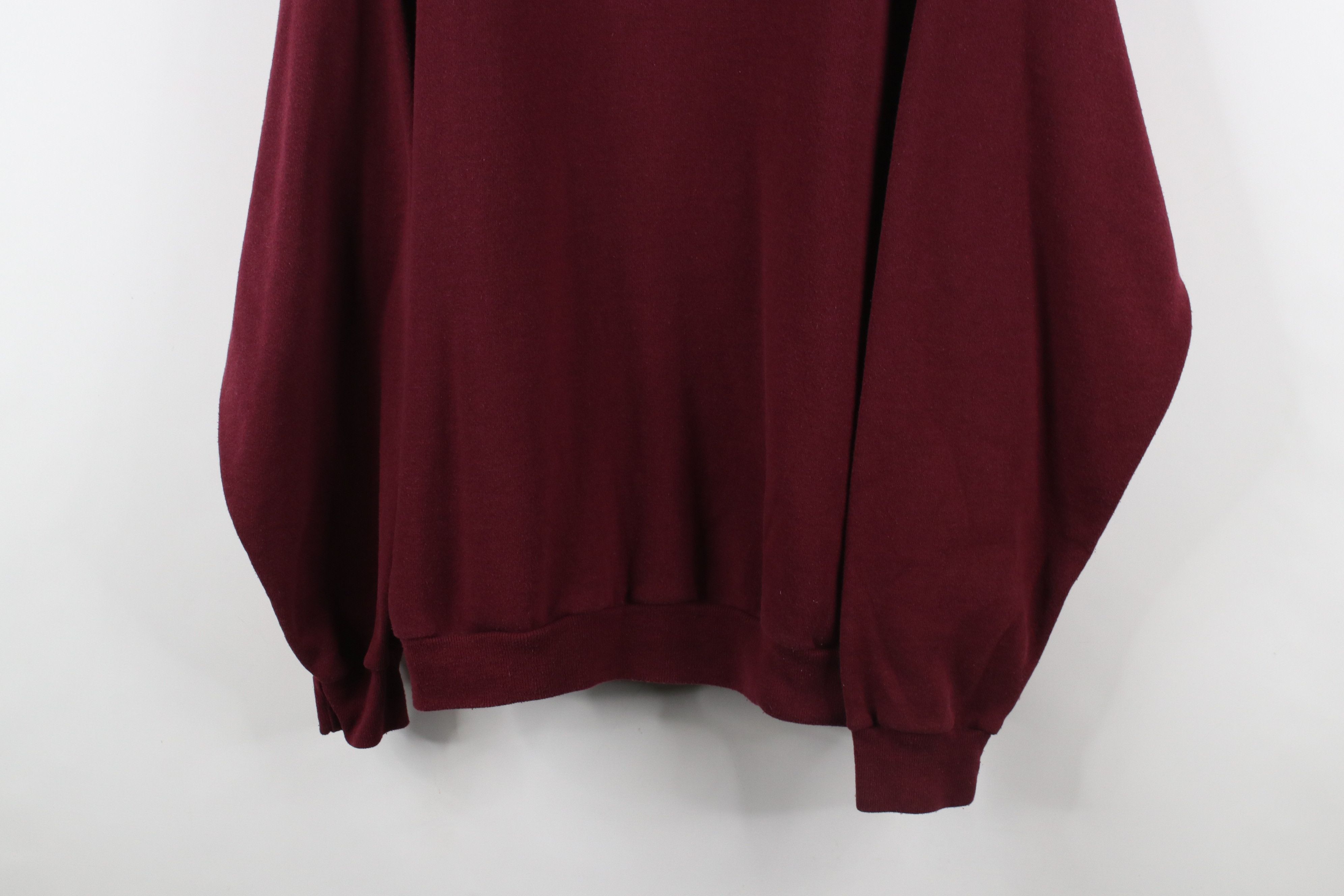 Vintage Vintage 90s Streetwear Collared Pullover Sweatshirt Red Size US XXL / EU 58 / 5 - 3 Thumbnail