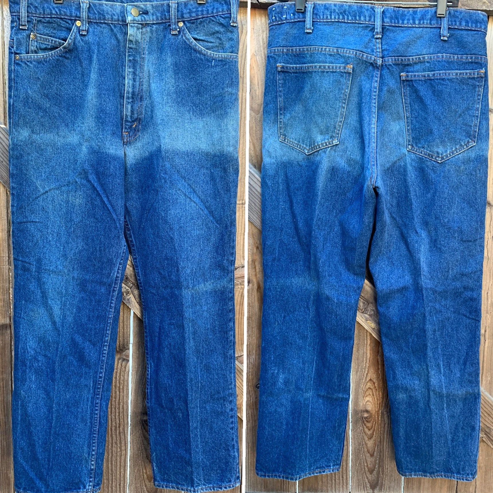 Vintage VINTAGE Unbranded Jeans Rockabilly 5 Pocket Denim USA Scovill Zipper 36 Waist 30 Inseam 31 Rise High Men Size US 36 / EU 52 - 7 Thumbnail