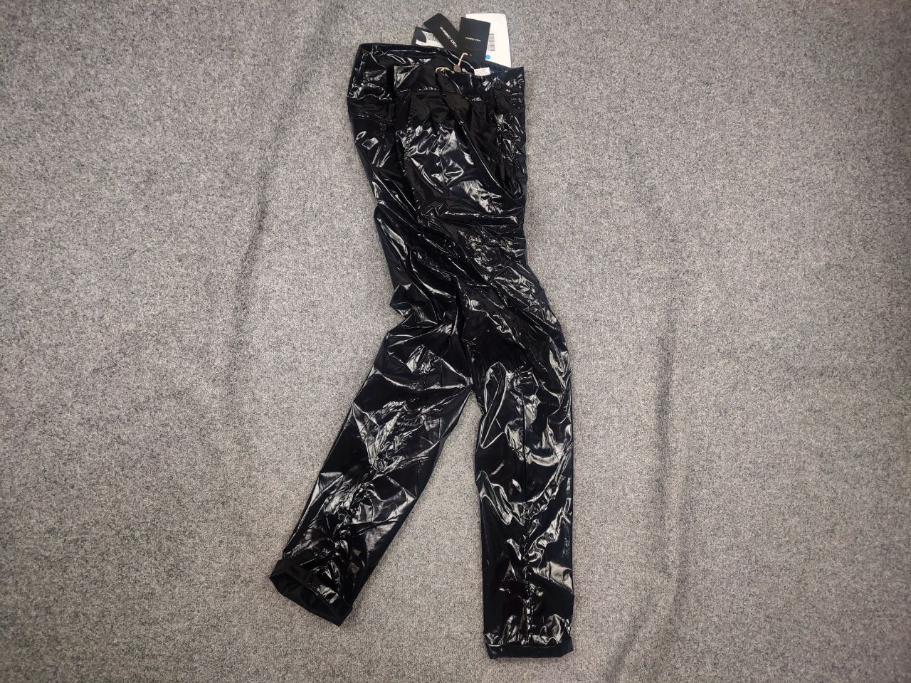 Dolce & Gabbana Dolce & Gabbana New Pants Shining lacquer Nylon Men Trouser Size US 32 / EU 48 - 1 Thumbnail