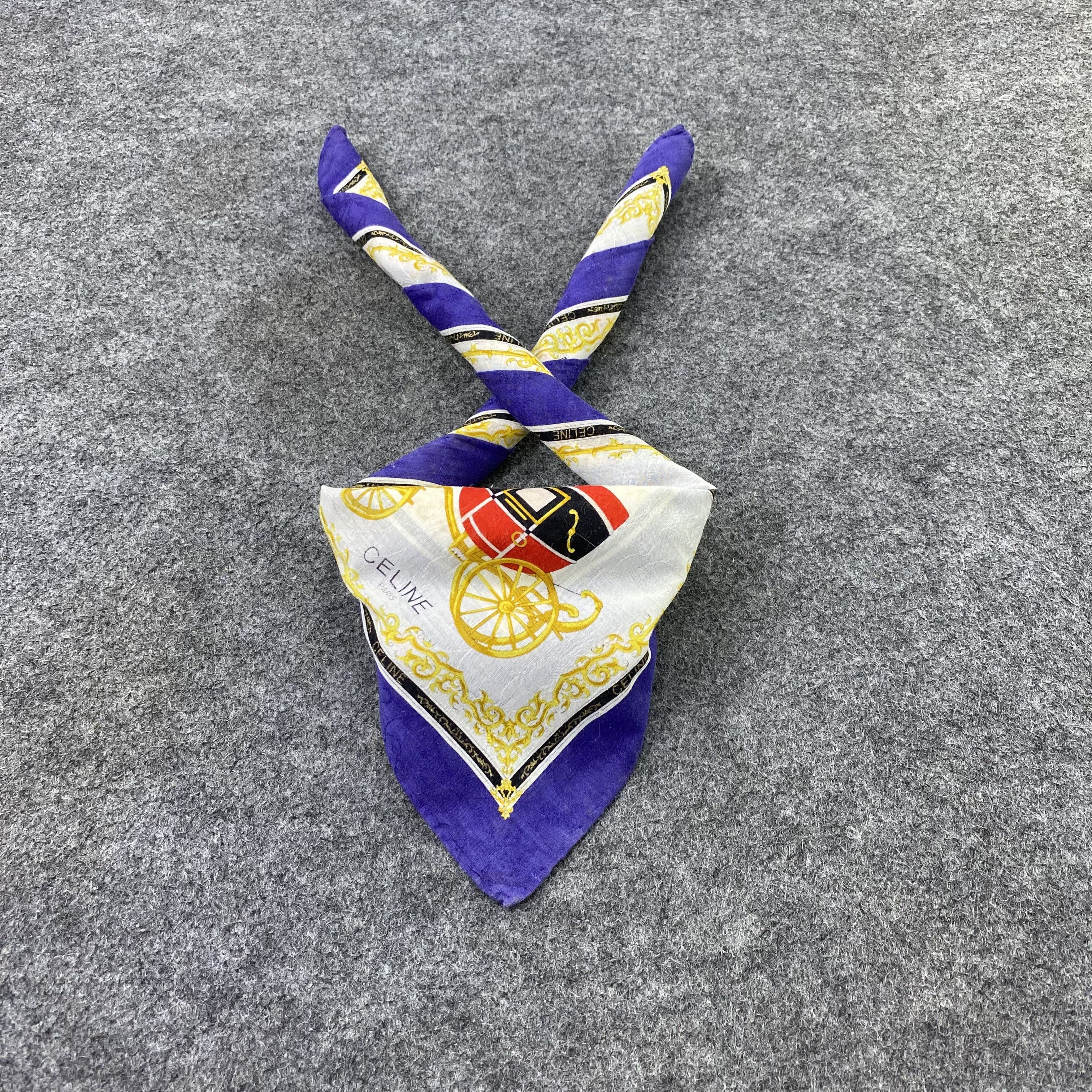 Celine Celine Handkerchief / Bandana / Neckerchief-B2326 Size ONE SIZE - 2 Thumbnail