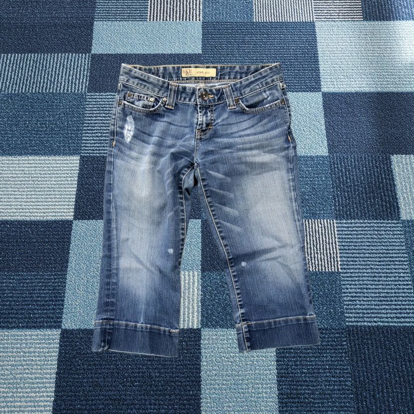 BKE BKE Star Stretch Denim Capri Cropped Jeans Womens Size 27 Waist 29 Blue Size 27" / US 4 / IT 40 - 1 Thumbnail