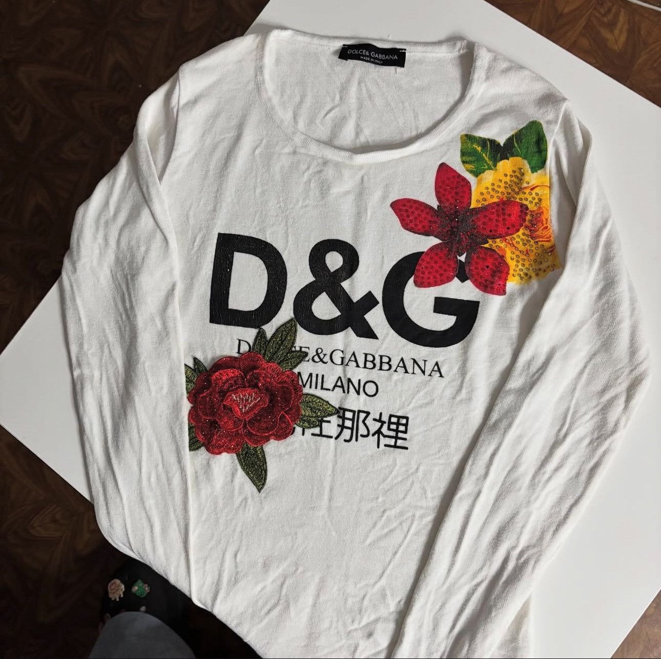 Dolce & Gabbana Vintage Beauty Dolce&Gabbana Longsleeve Size M / US 6-8 / IT 42-44 - 2 Thumbnail