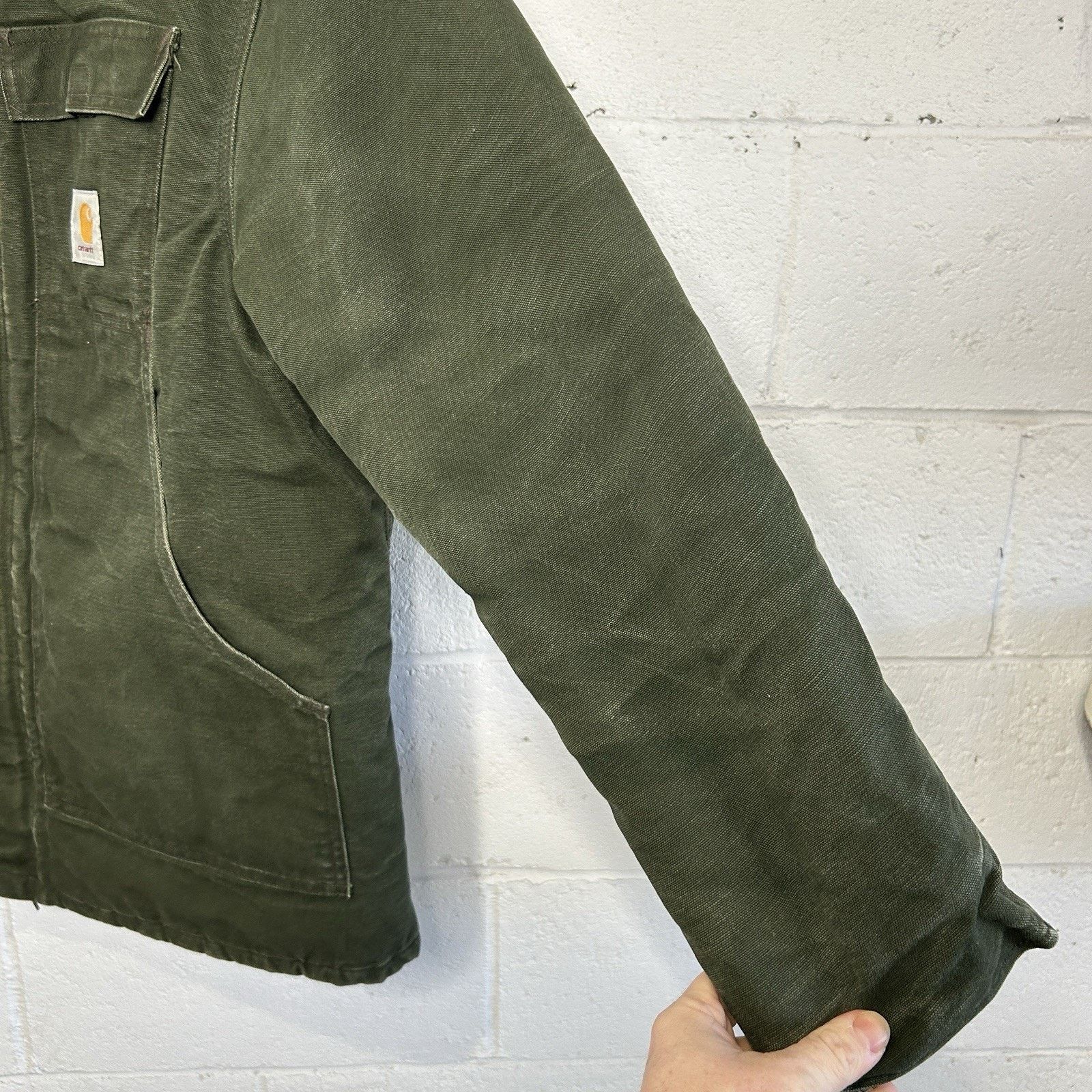 Carhartt Vintage Carhartt Quilted Artic Duck Jacket “Green” CQ184 Size US L / EU 52-54 / 3 - 8 Thumbnail