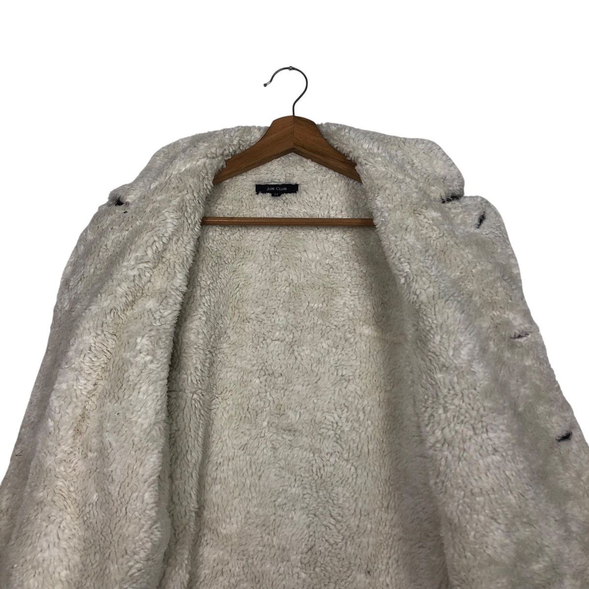 Japanese Brand × Vintage 📌Vintage Wool Jacket Double Collar Jun Club Issey Miyake Size US M / EU 48-50 / 2 - 15 Thumbnail