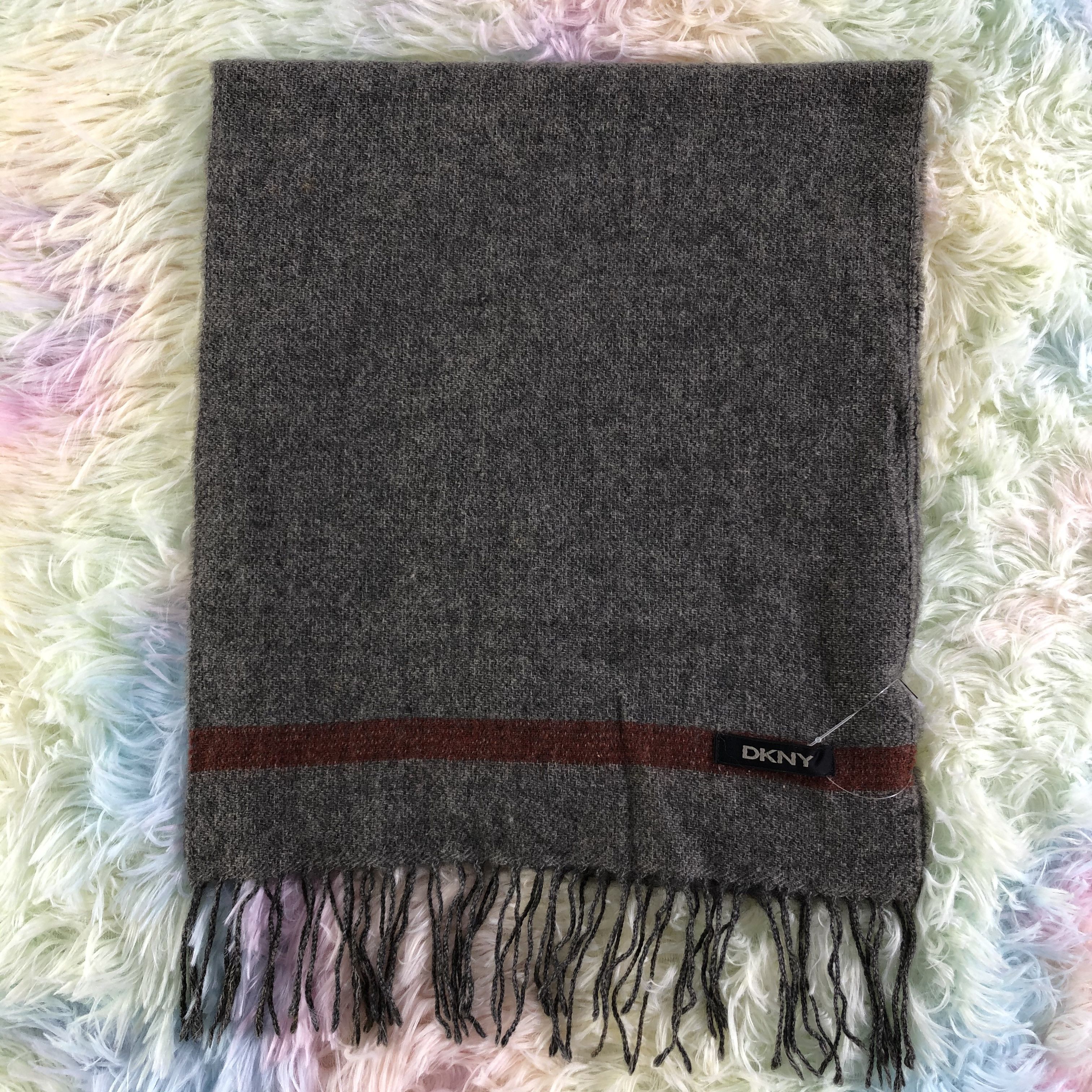 DKNY × Vintage DKNY Scarf / Muffler / Neckwear - KM78 Size ONE SIZE - 2 Thumbnail