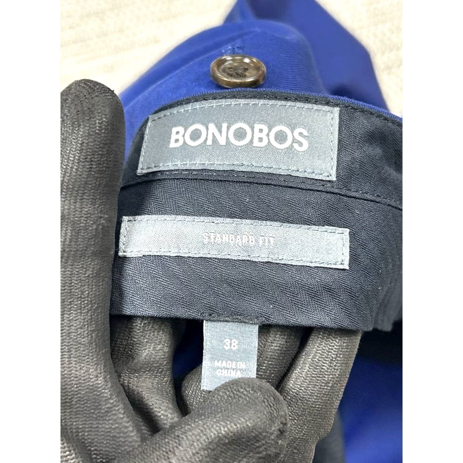 Bonobos Bonobos Dress Pants Mens 38 Blue Wool Flat Front Regular Size Type Pants Slacks Dressy 37 Inseam Straight Mens Size US 38 / EU 54 - 7 Thumbnail