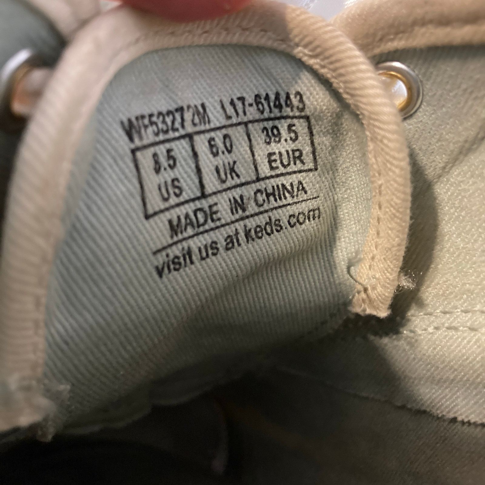 Kate Spade Keds x Kate Spade New York Champion Glitter Cream Sneakers Size US 8.5 / IT 38.5 - 8 Thumbnail