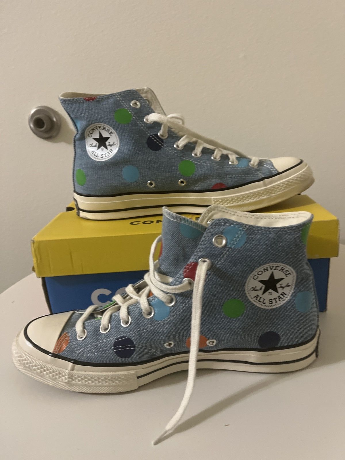 Golf Wang × Golf le Fleur × Tyler The Creator Golf wang polka dot chucks Size US 9.5 / EU 42-43 - 2 Thumbnail