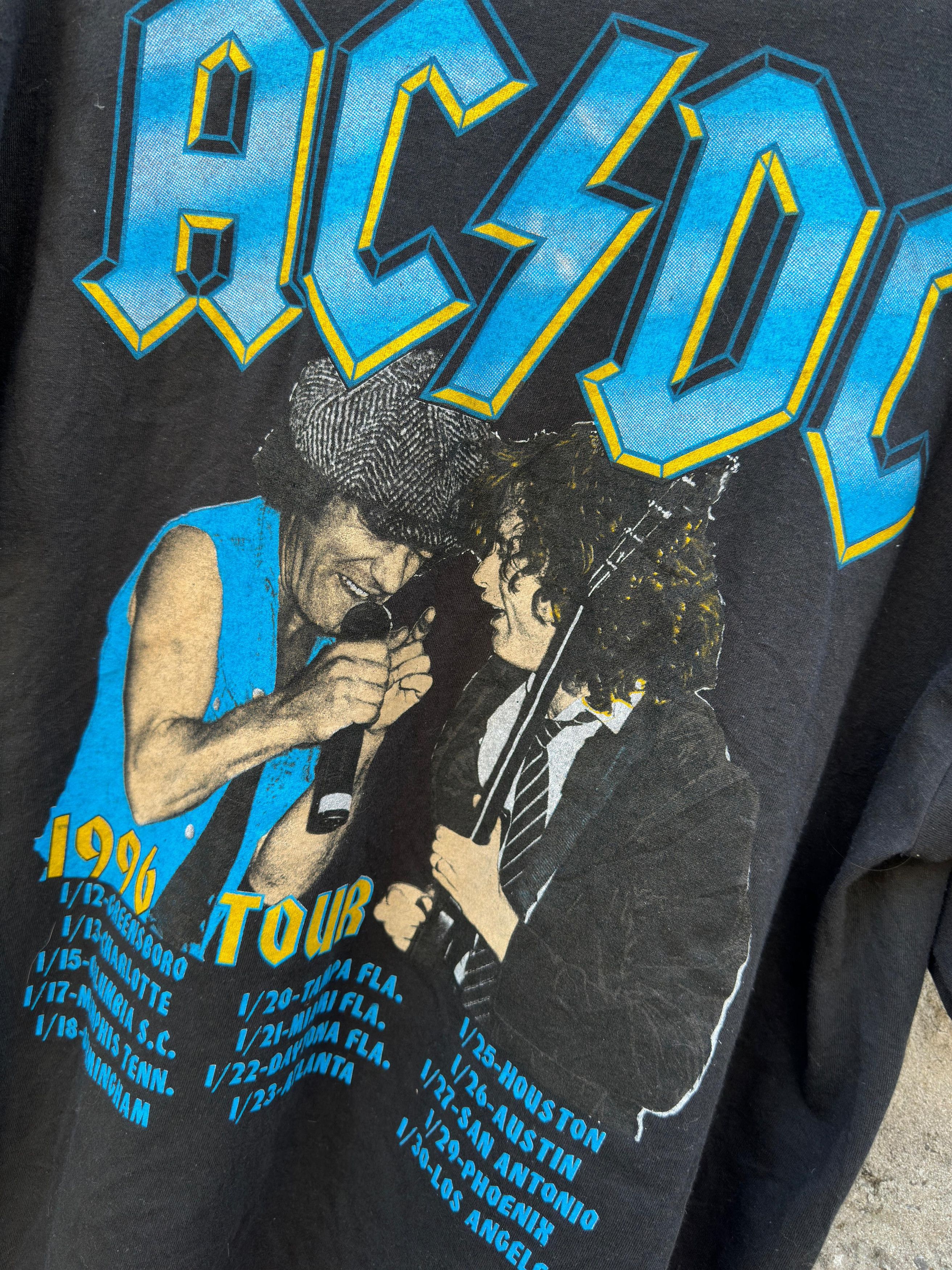 AC/DC Vintage 1996 AC/DC “Ballbreaker” World Tour Tee Size US XL / EU 56 / 4 - 10 Thumbnail