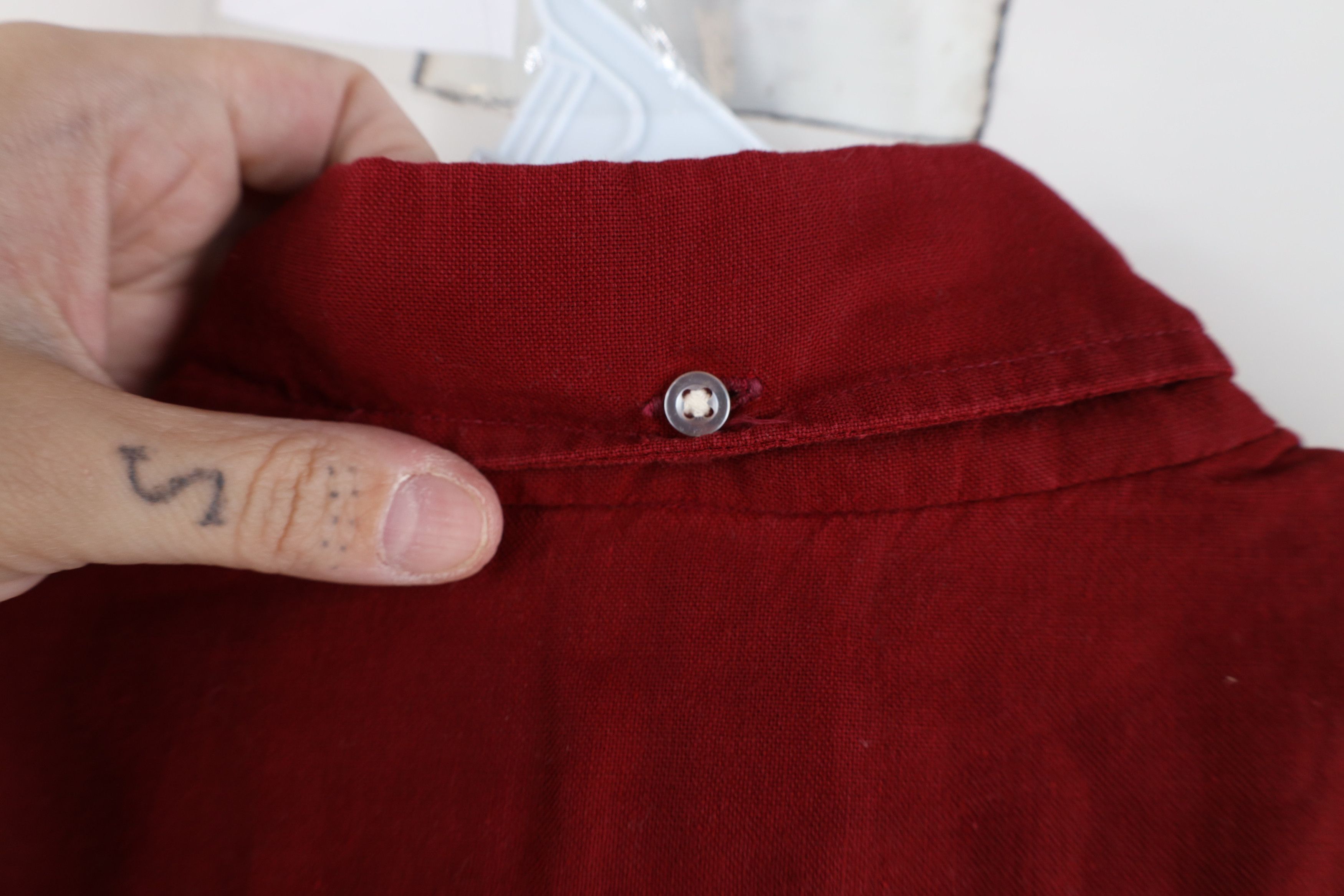 Vintage Vintage 70s Streetwear Military Bush Collared Button Shirt Size US L / EU 52-54 / 3 - 11 Thumbnail
