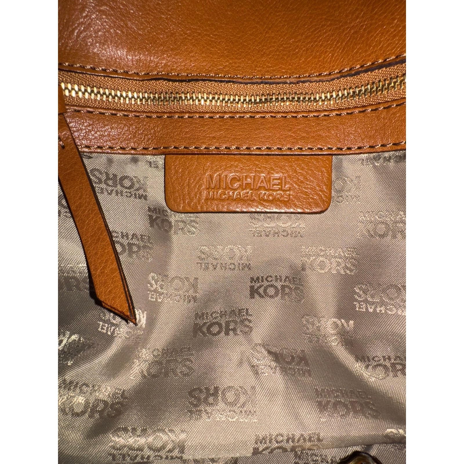 Coach Michael Kors Studded Leather Shoulder Bag Size ONE SIZE - 2 Thumbnail