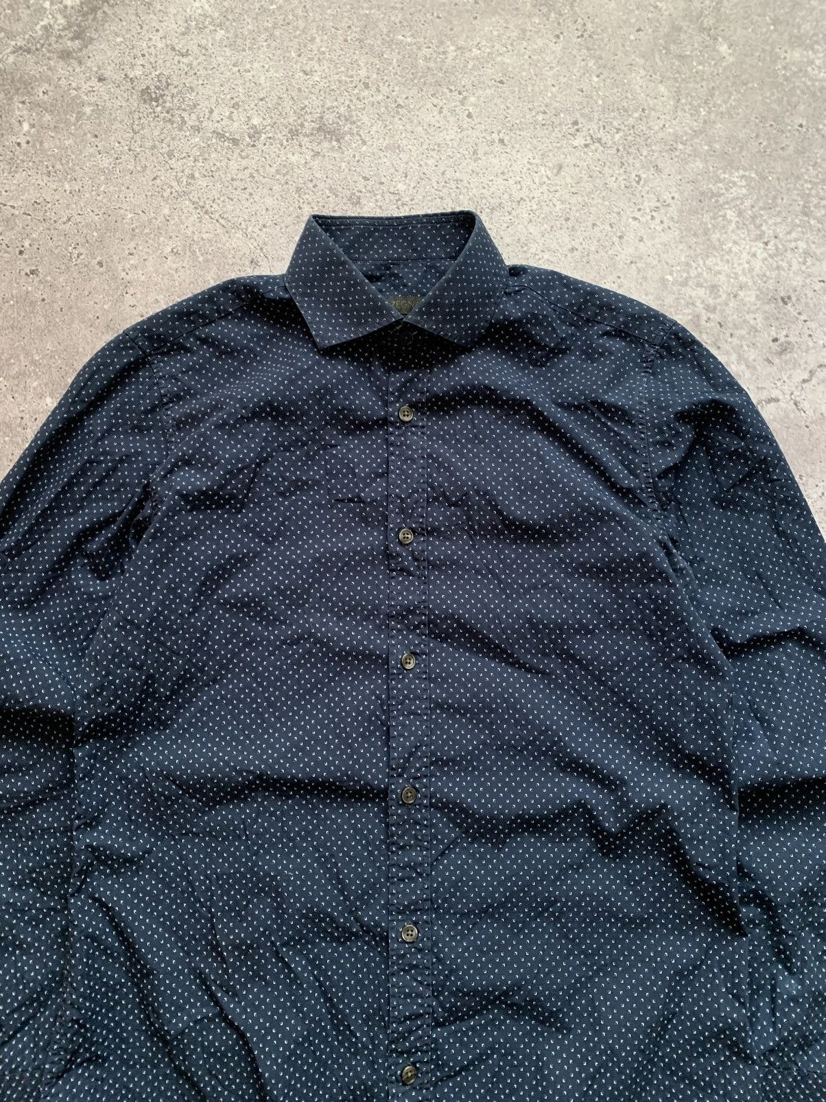 Ermenegildo Zegna 🔥ERMENEGILDO ZEGNA LUXURY SHIRT BUTTON UP Size US S / EU 44-46 / 1 - 4 Thumbnail