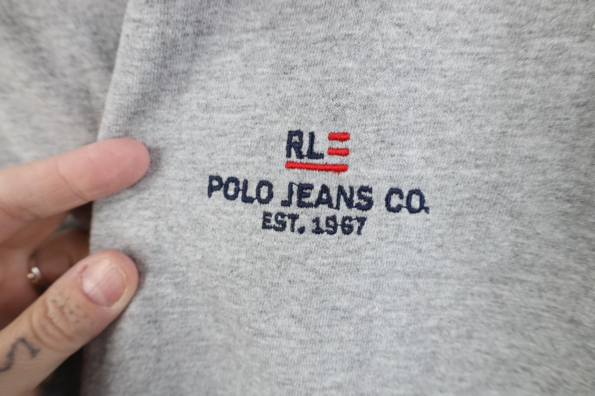 Polo Ralph Lauren Deadstock Vintage 90s Ralph Lauren Flag Jumbo Logo T-Shirt Size US M / EU 48-50 / 2 - 5 Thumbnail