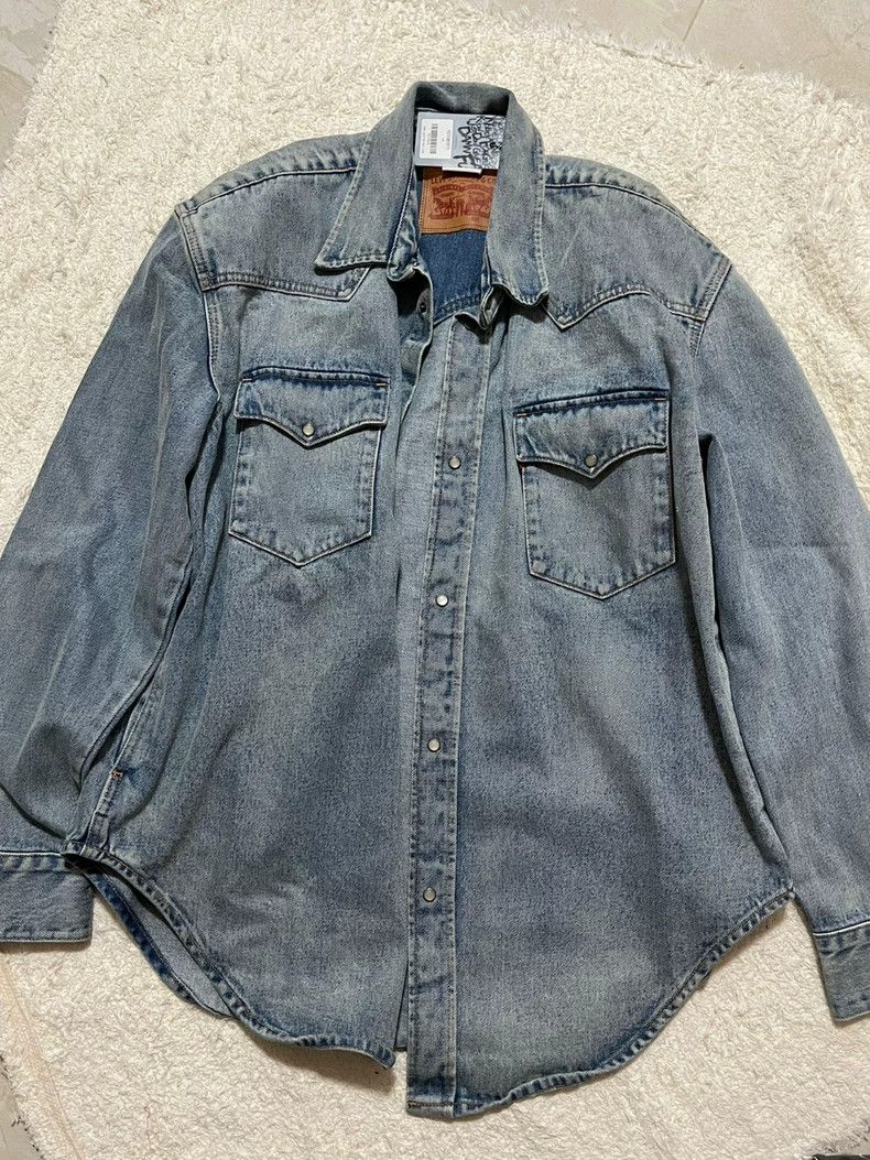 Vetements Vetements Mix Levis collaboration new genuine denim jacket Size US XS / EU 42 / 0 - 1 Thumbnail