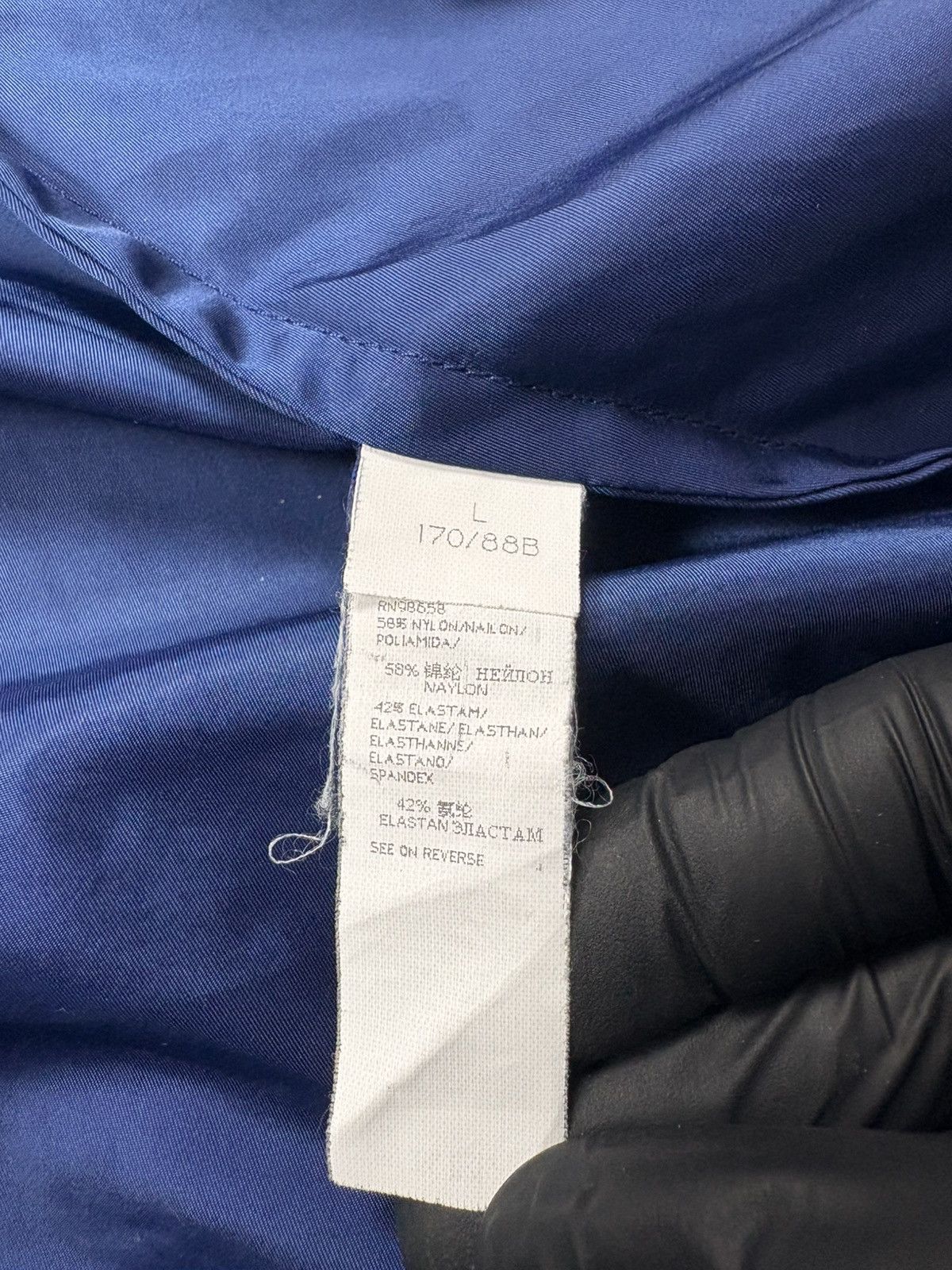 Paul & Shark Paul & Shark Yachting High Collar Tech Nylon Jacket Navy VTG Size L / US 10 / IT 46 - 24 Thumbnail