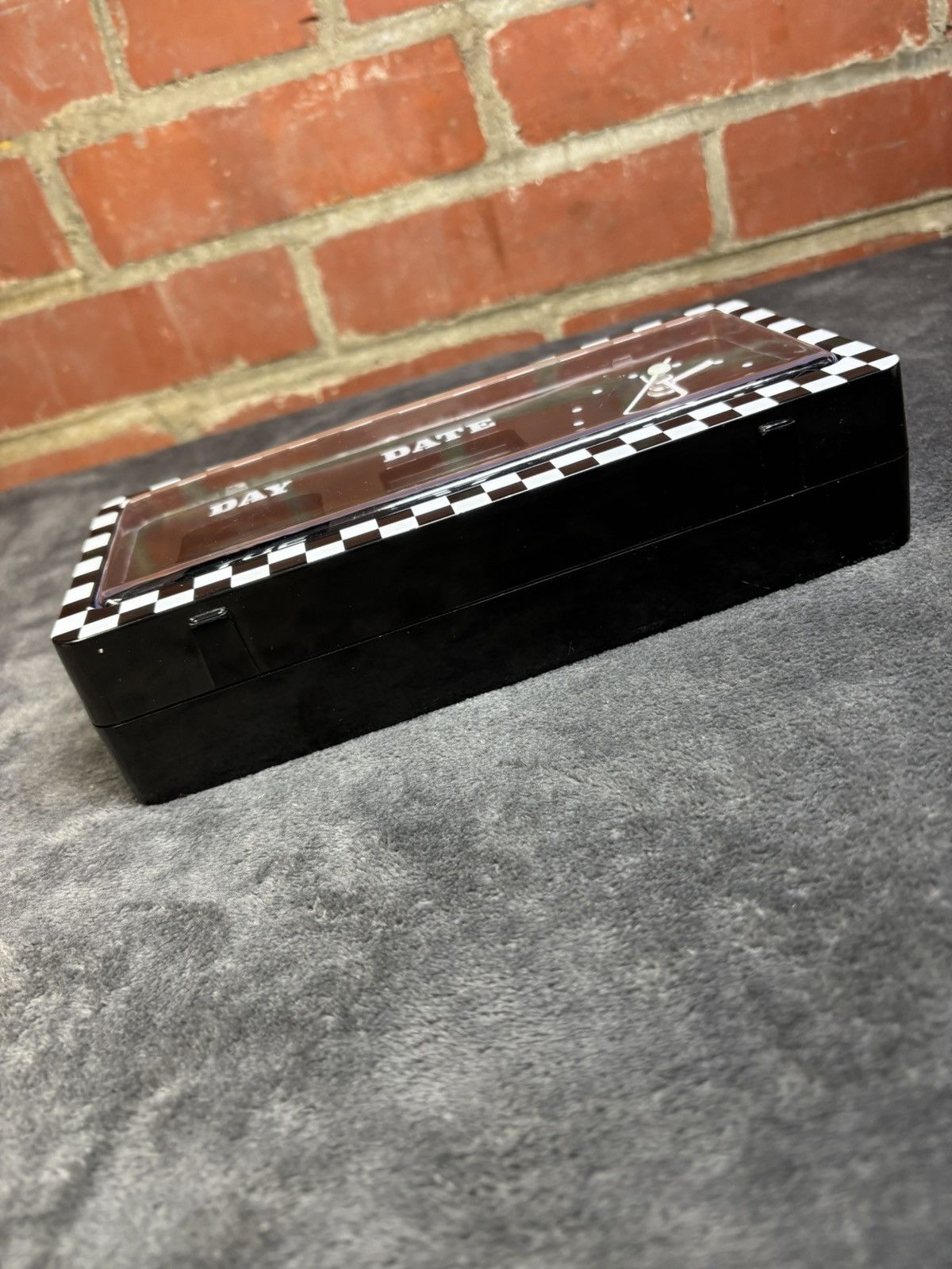 Vans Vans Retro Flip Calendar Alarm Clock Checkerboard ABS Shell Size ONE SIZE - 7 Thumbnail