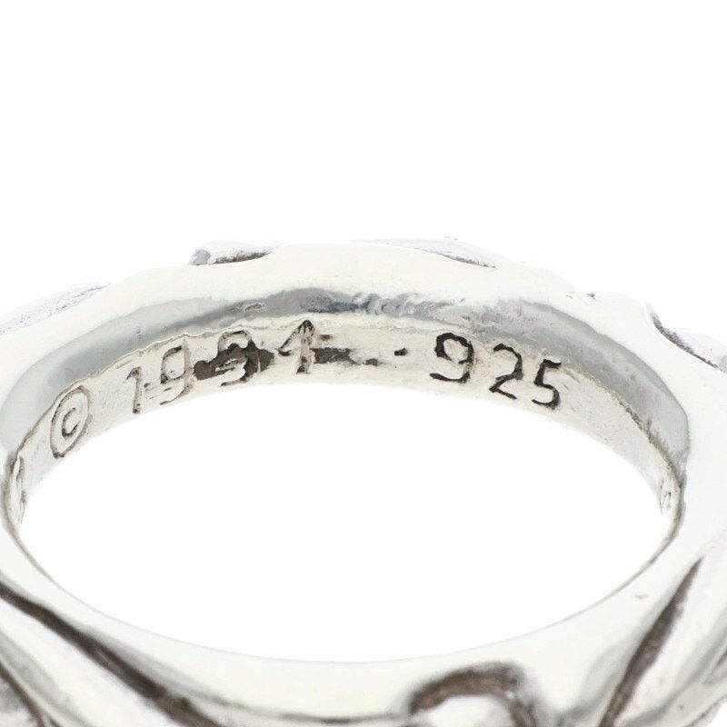 Chrome Hearts Chrome Hearts Scroll Band Silver Ring Size ONE SIZE - 5 Thumbnail
