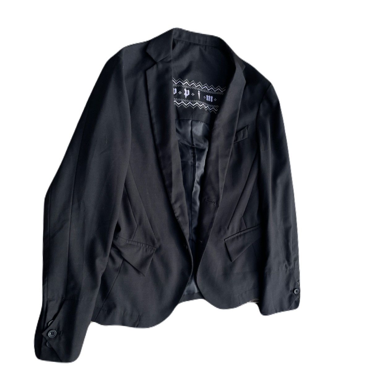 If Six Was Nine 2000s PPFM Vkei Avantgarde Tailored Jacket Japanese archive Size US S / EU 44-46 / 1 - 3 Thumbnail
