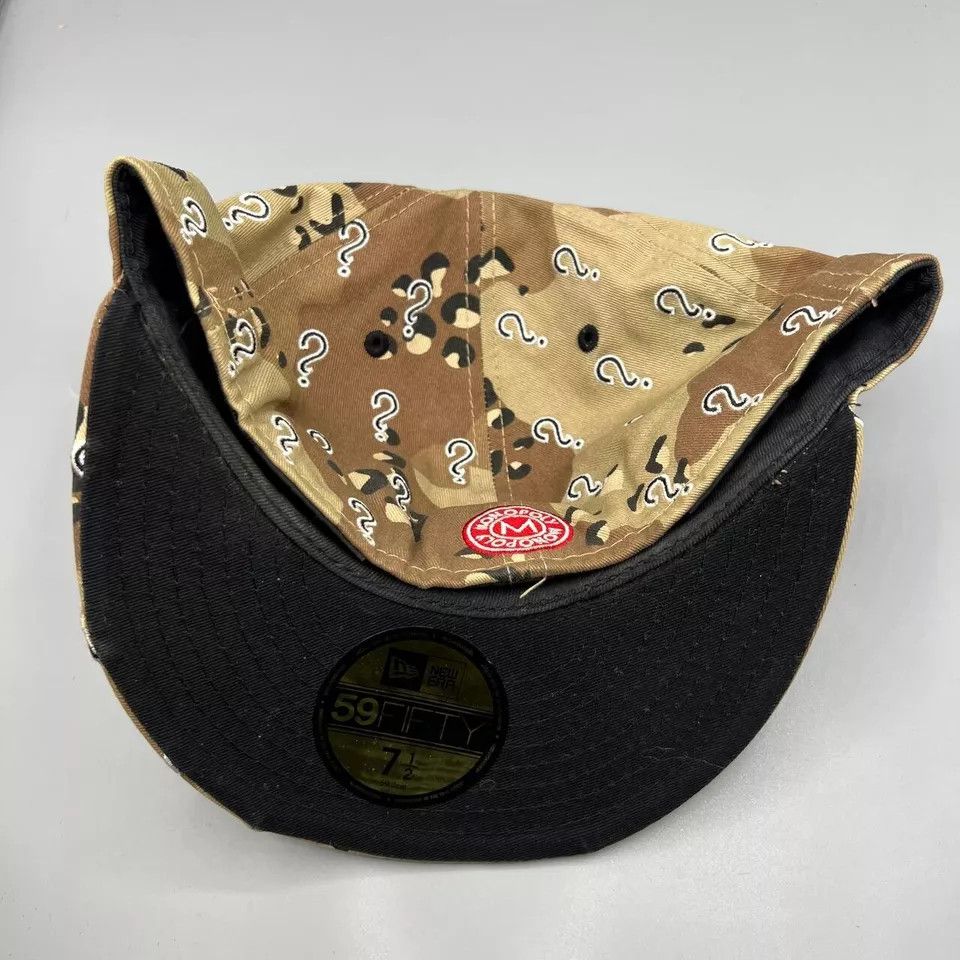 New Era Monopoly Hat Men 7 1/2 Brown Camo 59Fifty New Era Fitted Cap Size ONE SIZE - 7 Thumbnail