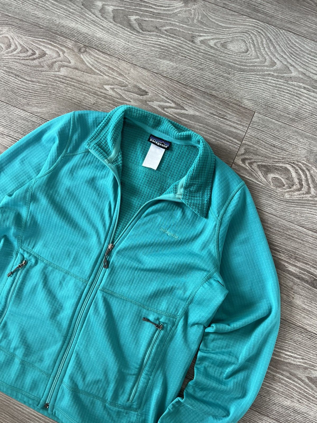 Patagonia Patagonia Polartec Gorpcore Knit Logo USA Fleece Zip Sweater Size L / US 10 / IT 46 - 3 Thumbnail